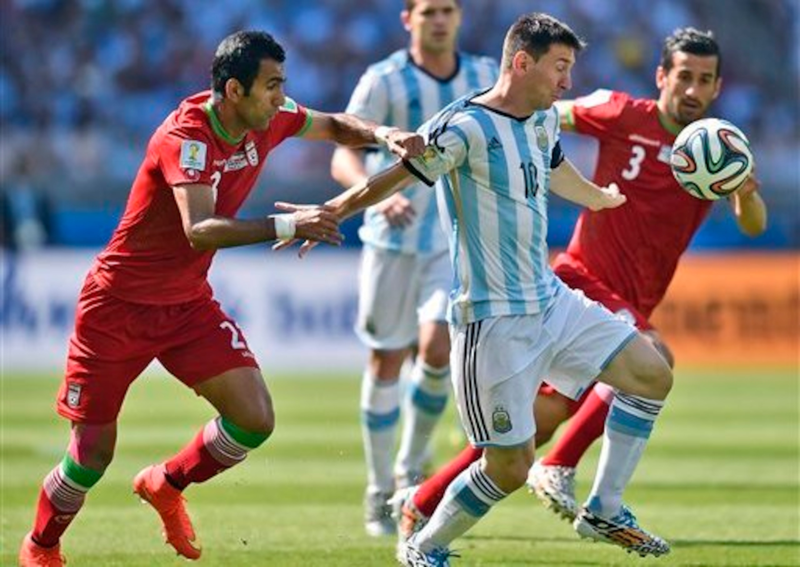 Iran paid close attention to Lionel Messi.