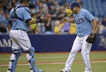 On Sunday, it was Joel Peralta who got the Rays' save—not Grant Balfour, Jake McGee or Juan Oviedo.
