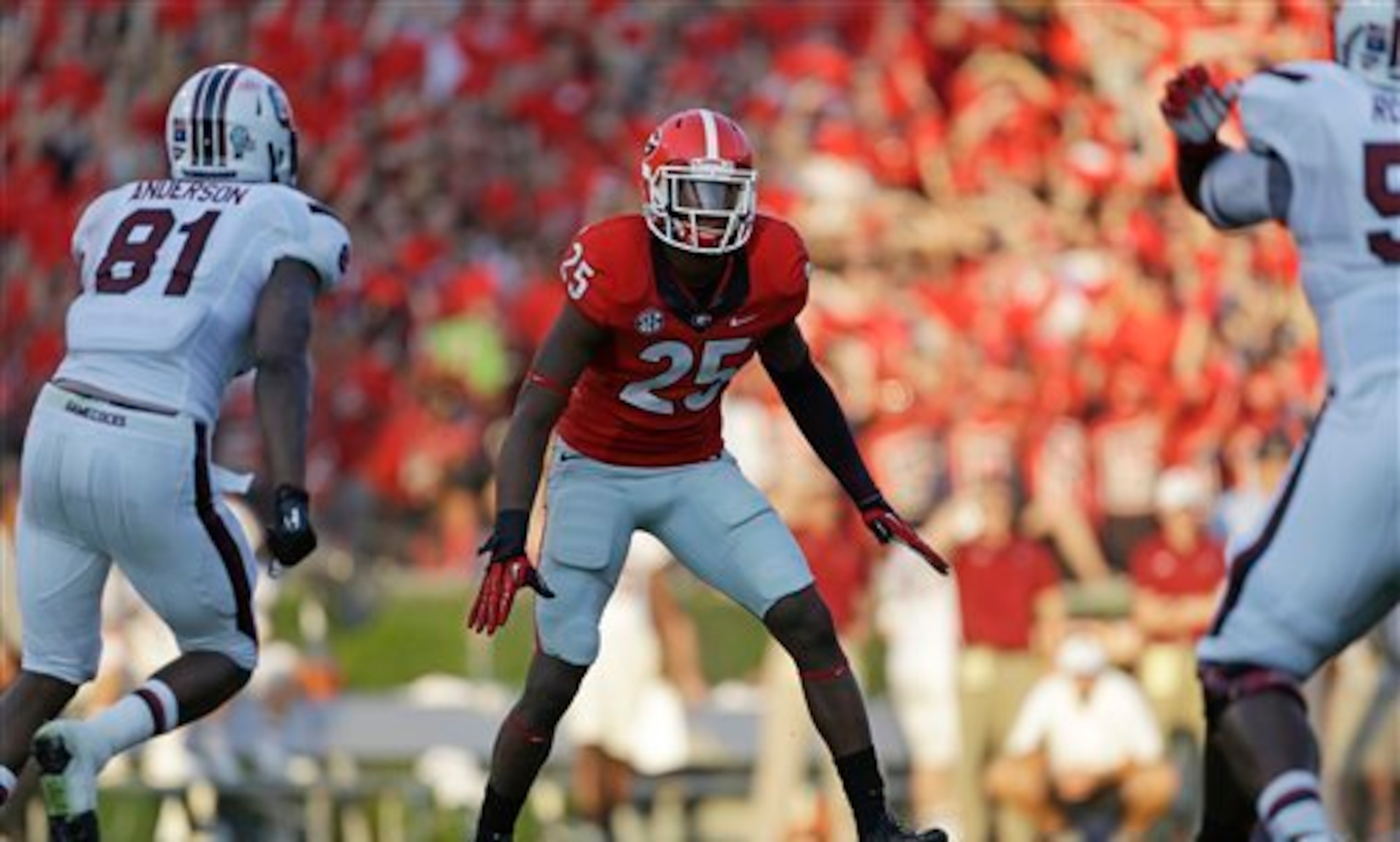 Josh Harvey-Clemons led a parade of players away from the Georgia secondary this spring. Josh Harvey-Clemons led a parade of players away from the Georgia secondary this spring.
