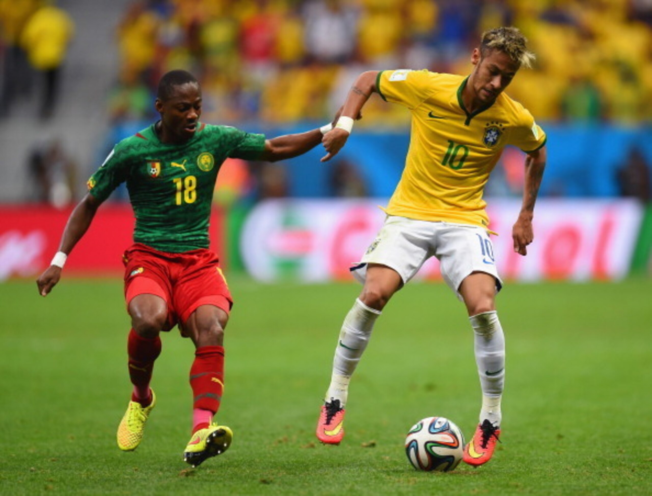 Neymar was simply breathtaking against Cameroon.