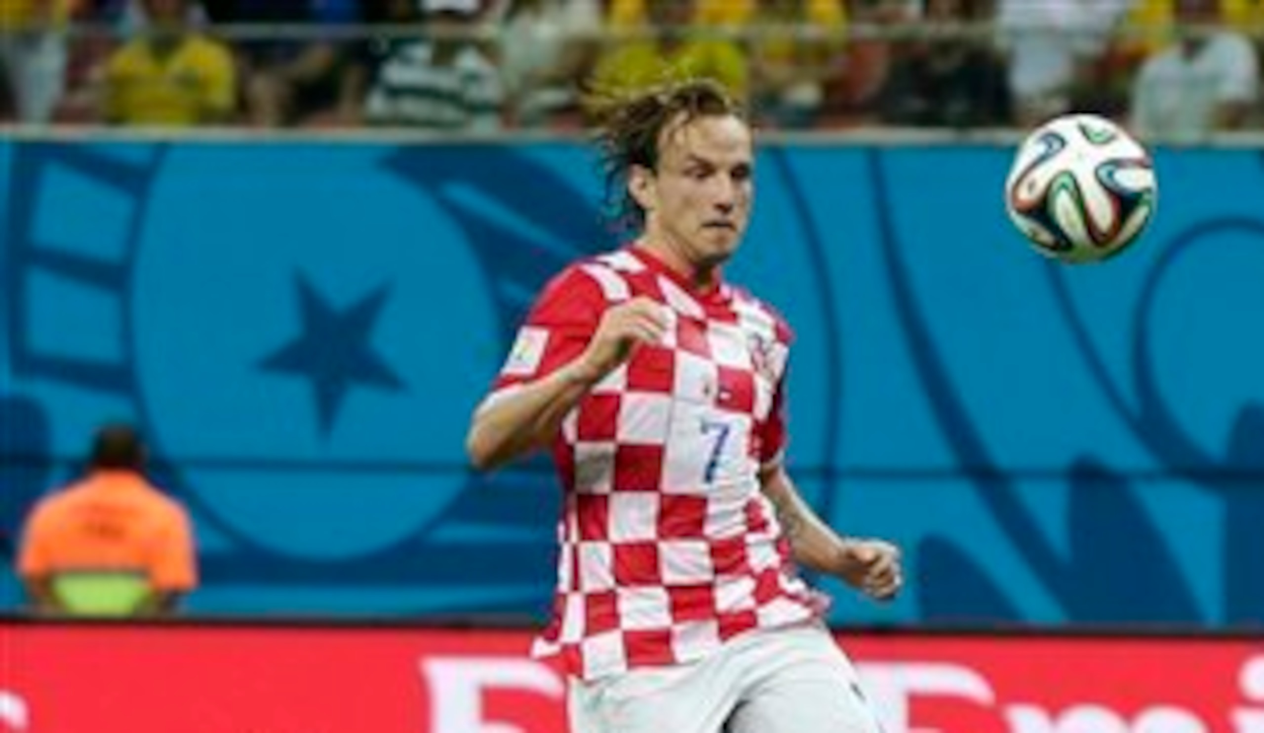 Ivan Rakitic worked hard throughout the match against Mexico.