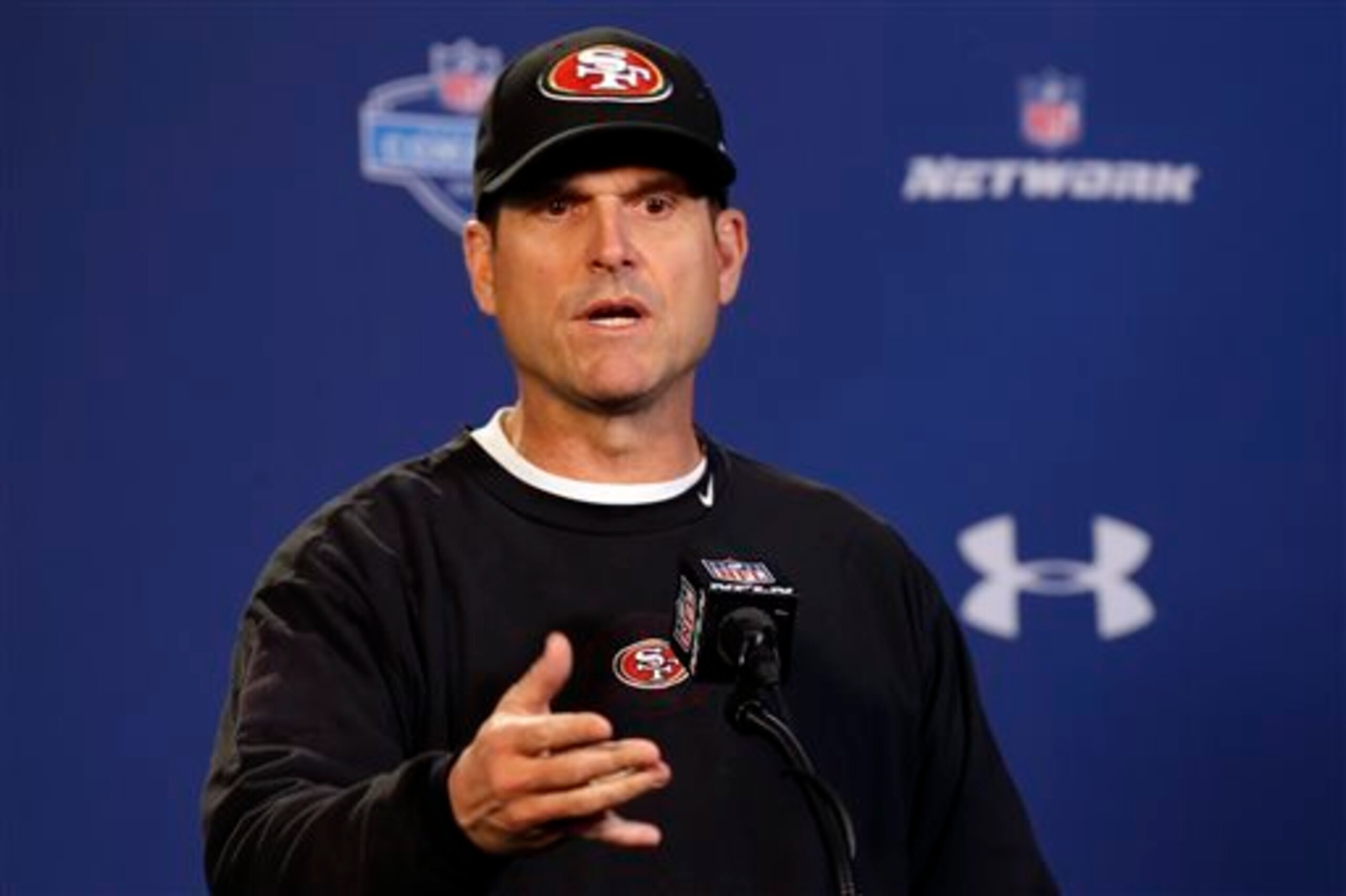This has been a tumultuous spring for Jim Harbaugh and the 49ers.