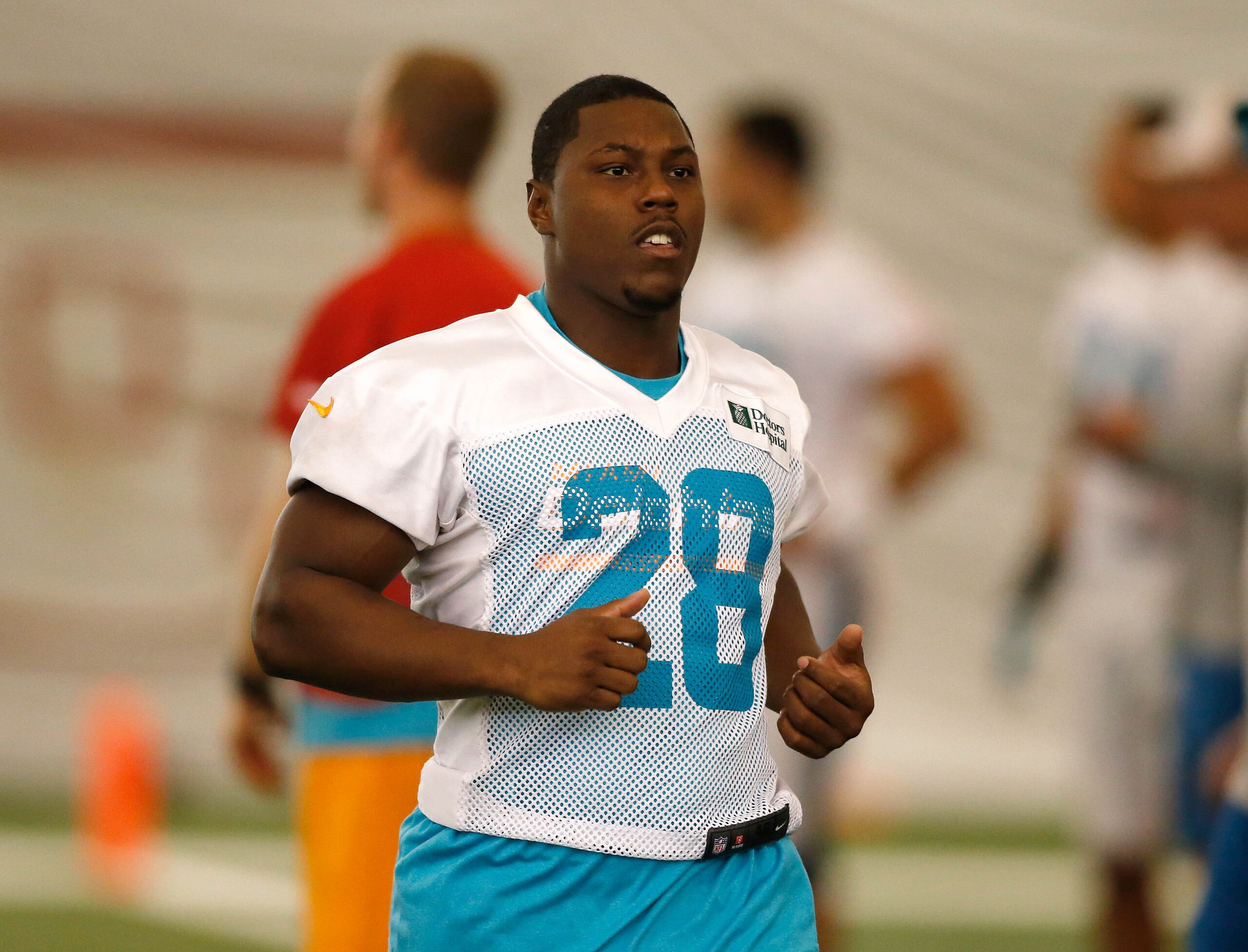 The injury to Knowshon Moreno makes running back a major question mark for the Dolphins.