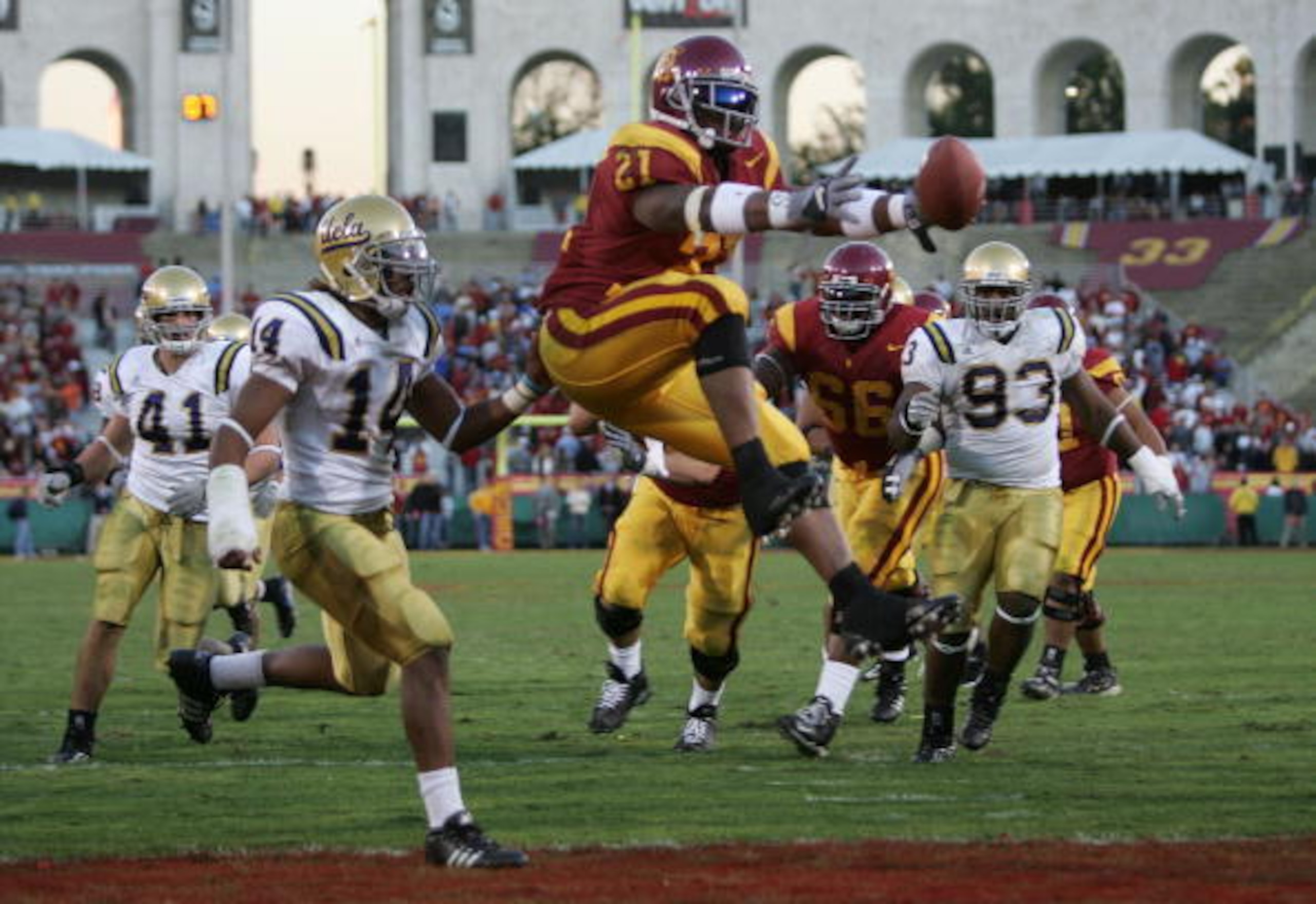 USC beat No. 11 UCLA 66-19 on Dec. 3, 2005.