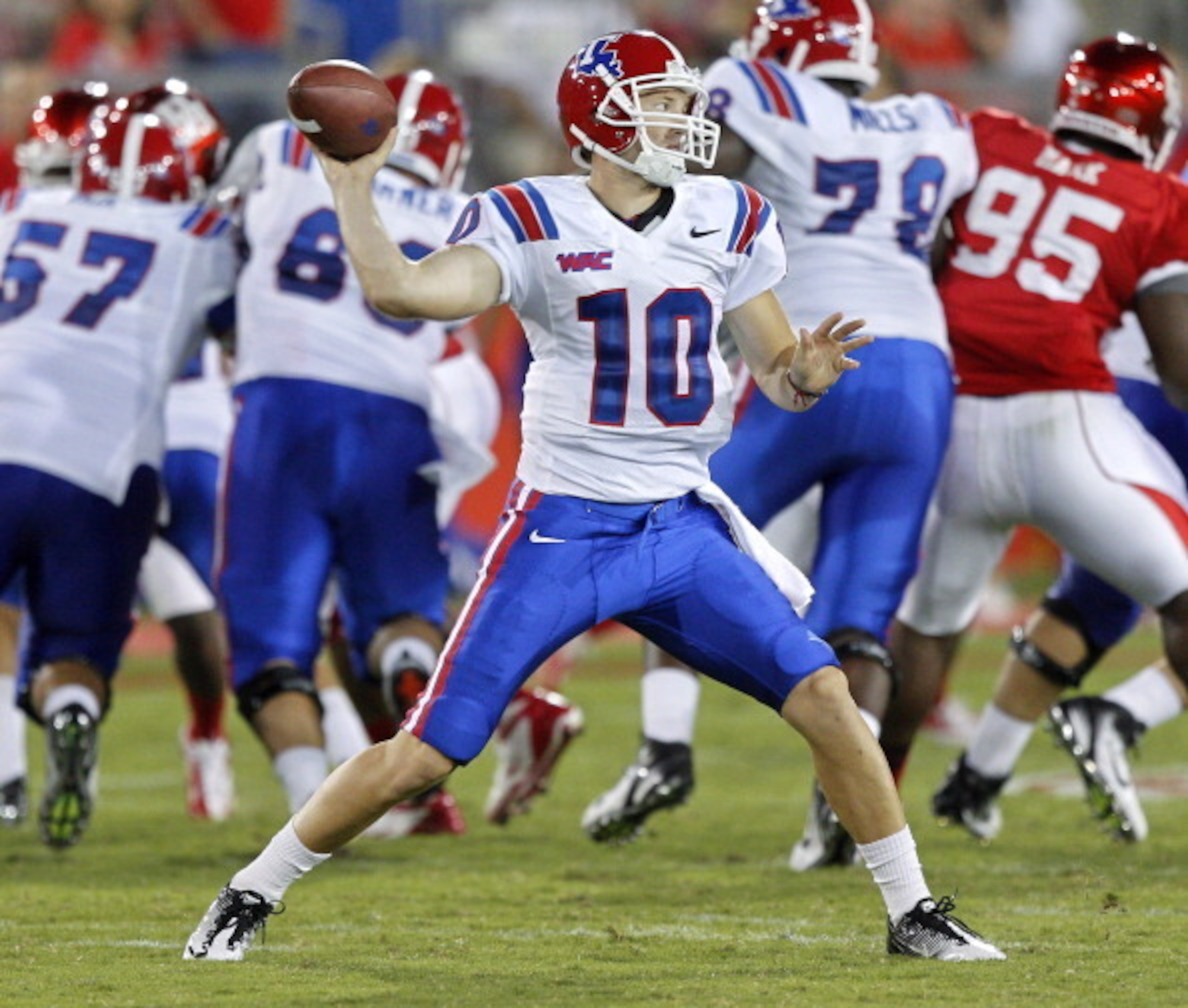 Colby Cameron during his record-breaking season in 2012.