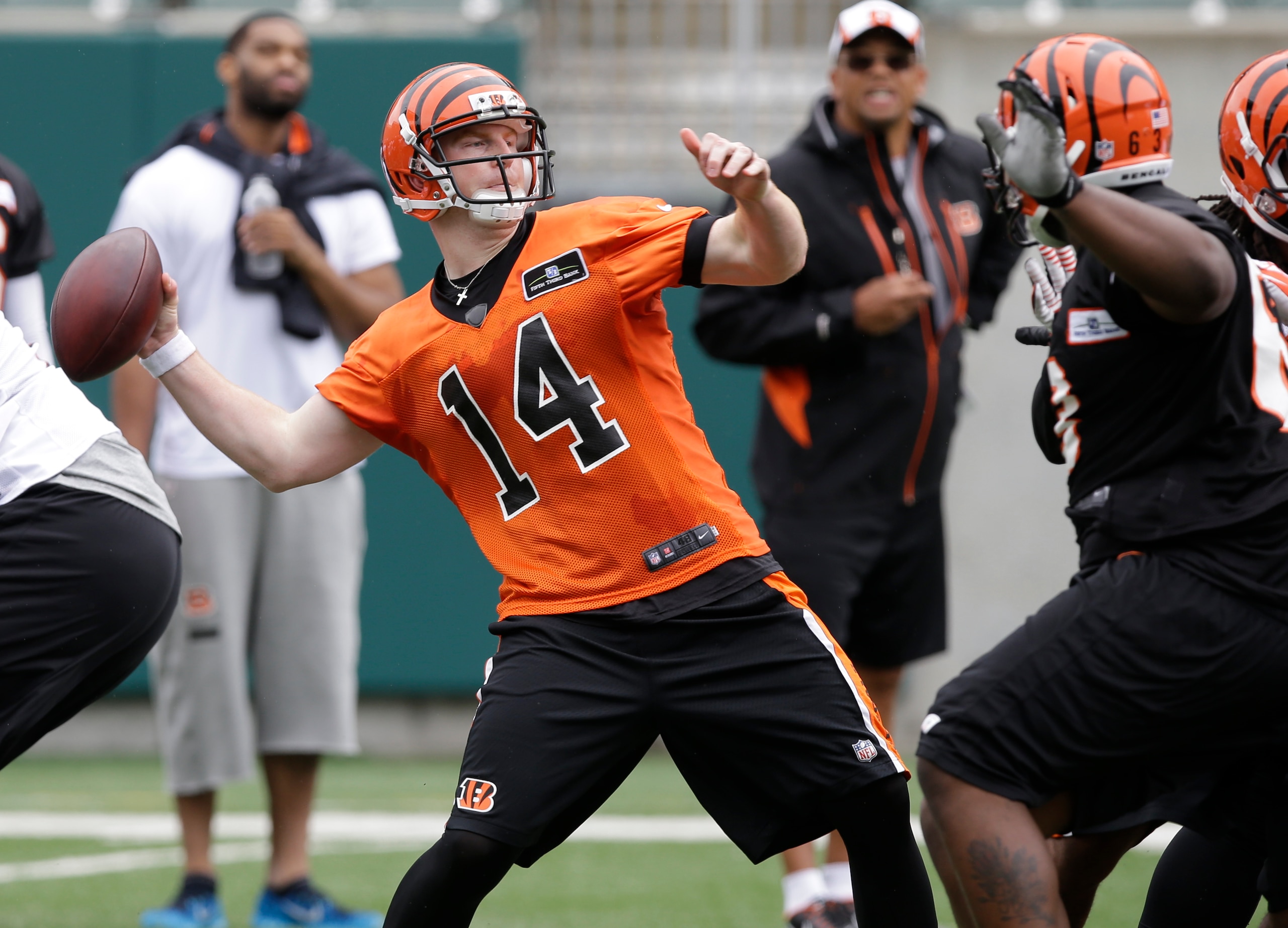 Andy Dalton is in a critical year, as the Bengals ponder his future.