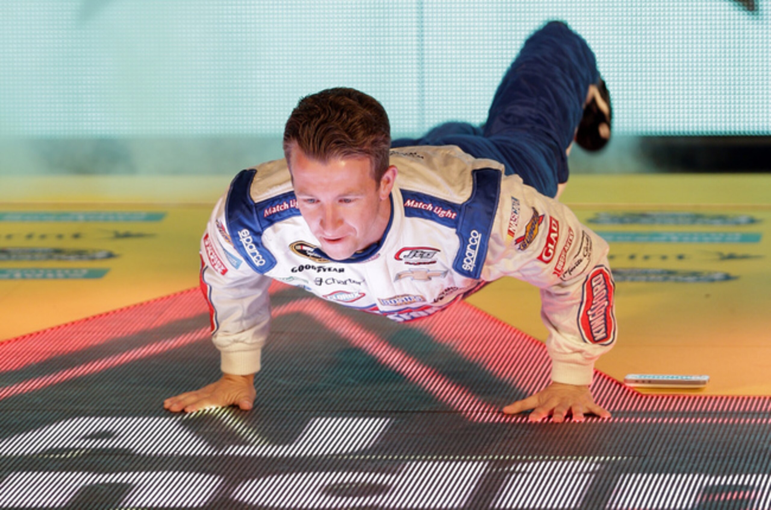 AJ Allmendinger can dance—and he's not a bad driver, either.