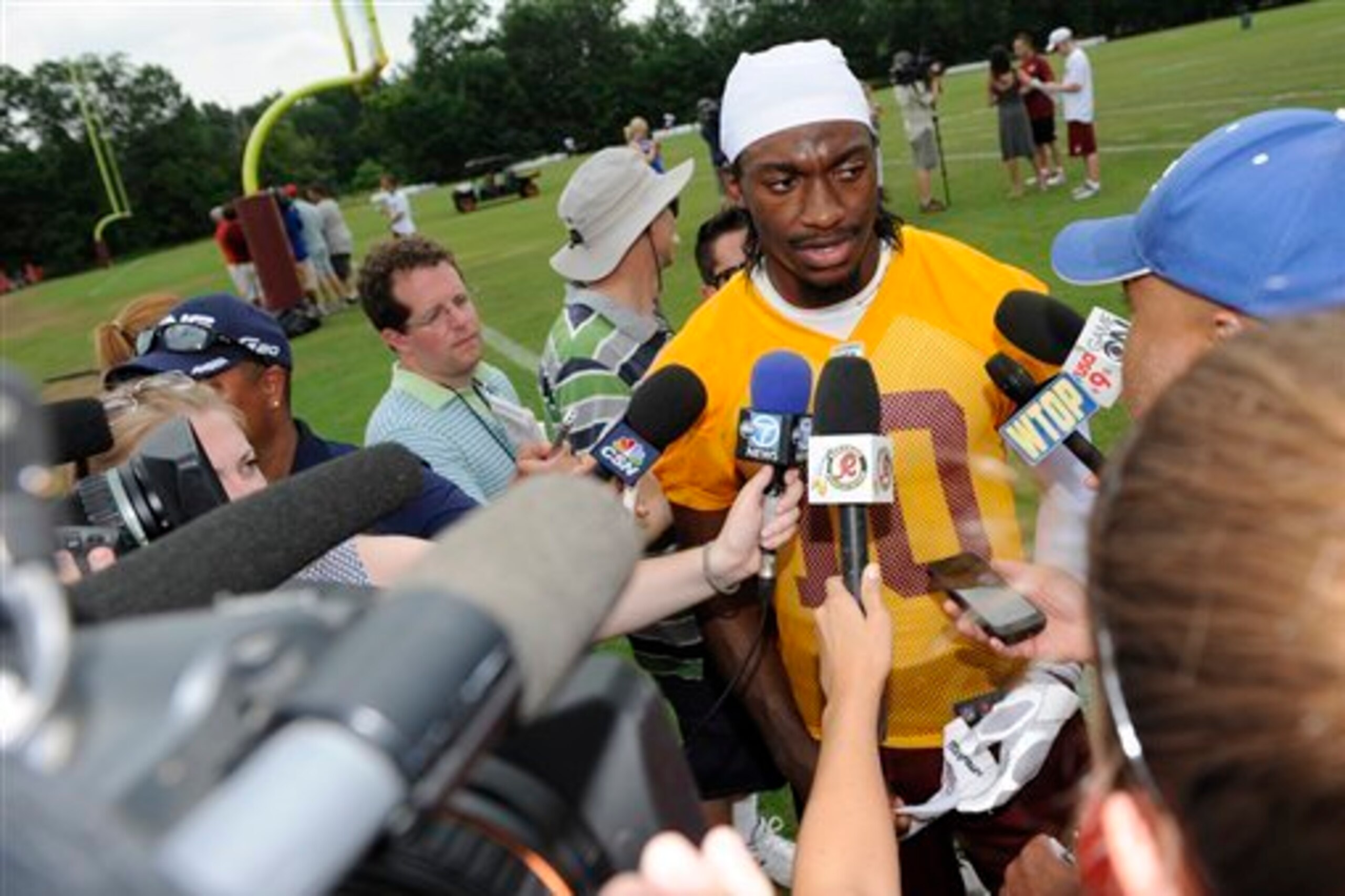 All eyes will be on Robert Griffin III as he returns healthy for 2014.