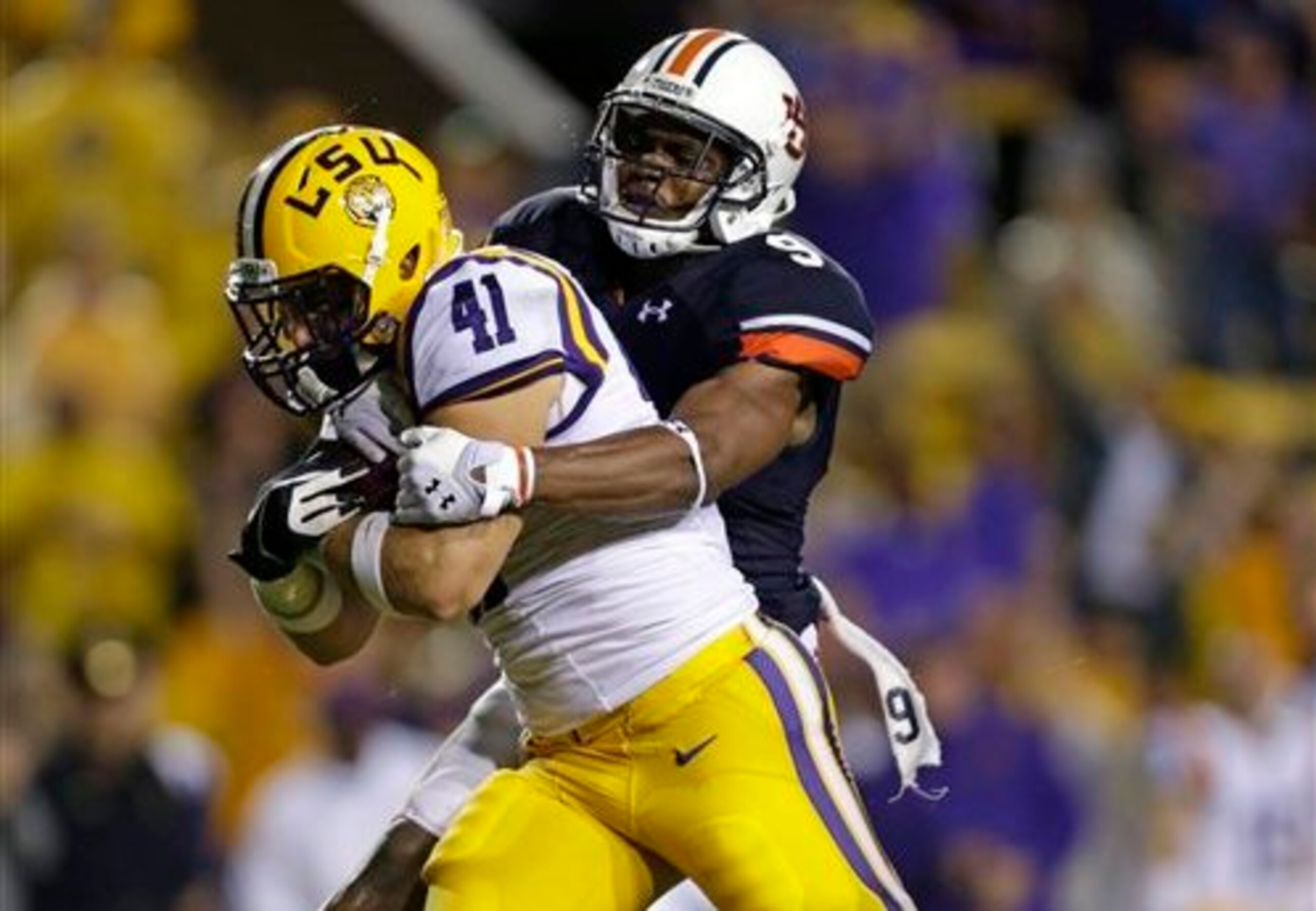 LSU tight end Travis Dickson LSU tight end Travis Dickson
