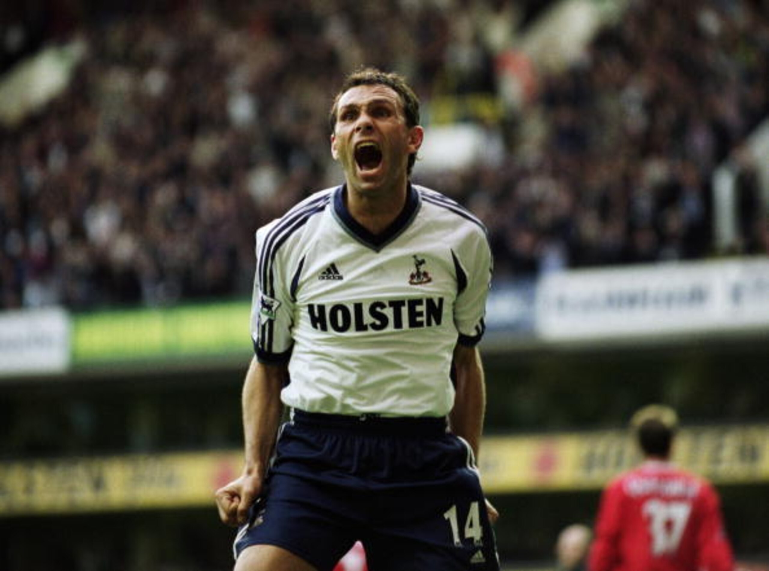 Gus Poyet had a habit of finding the back of the net even as his career wound down at Spurs.
