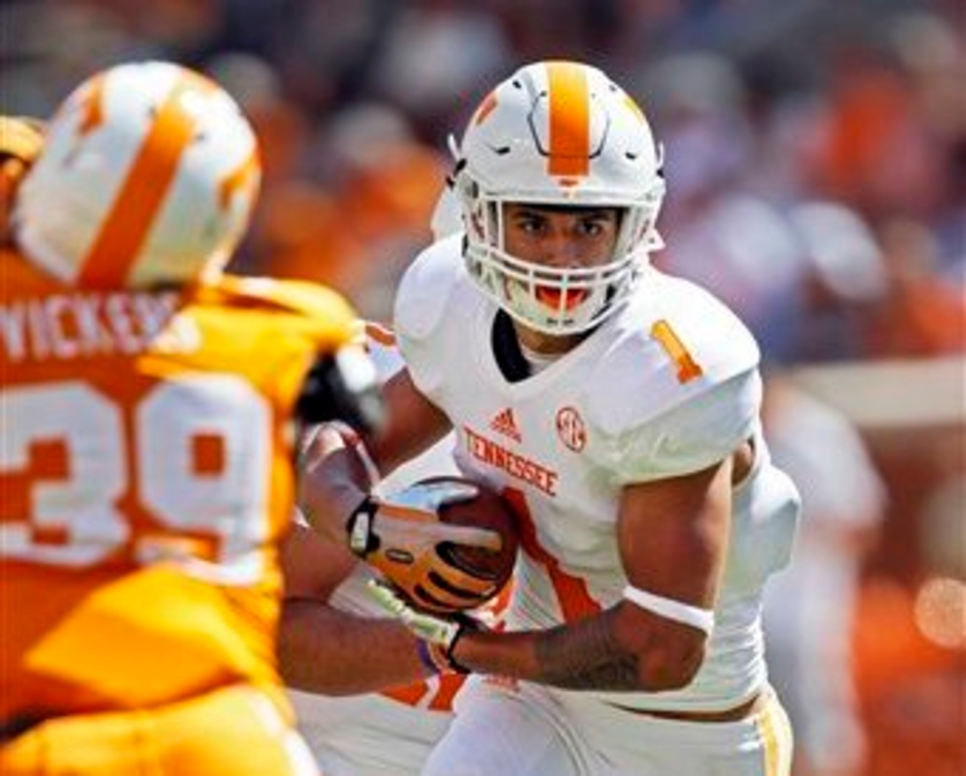 Jalen Hurd will attempt to build off a strong spring and surge into feature back status as a freshman at UT. Jalen Hurd will attempt to build off a strong spring and surge into feature back status as a freshman at UT.