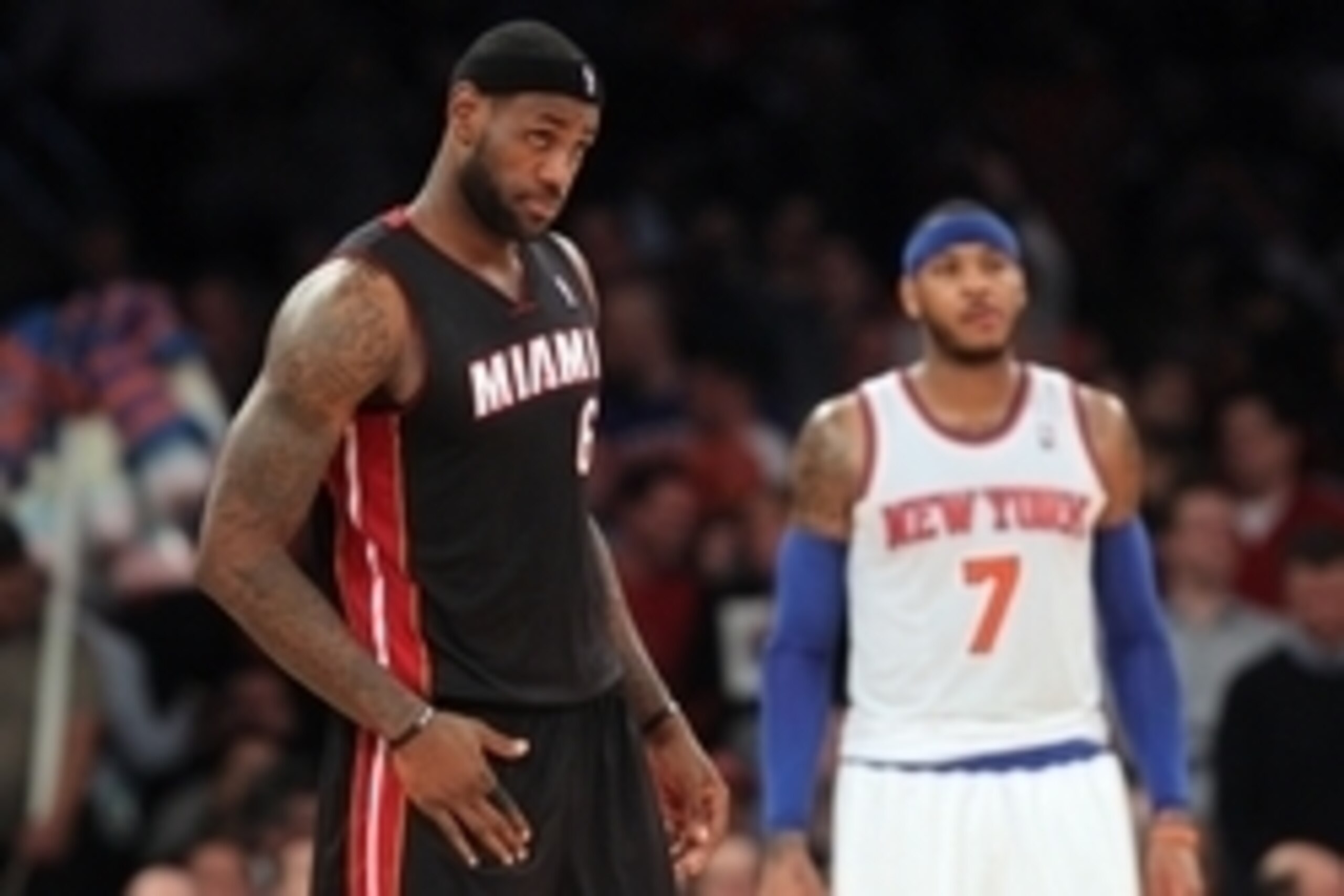 LeBron James and Carmelo Anthony have opted out of their contracts, making the Miami Heat and New York Knicks potential losers during free agency.