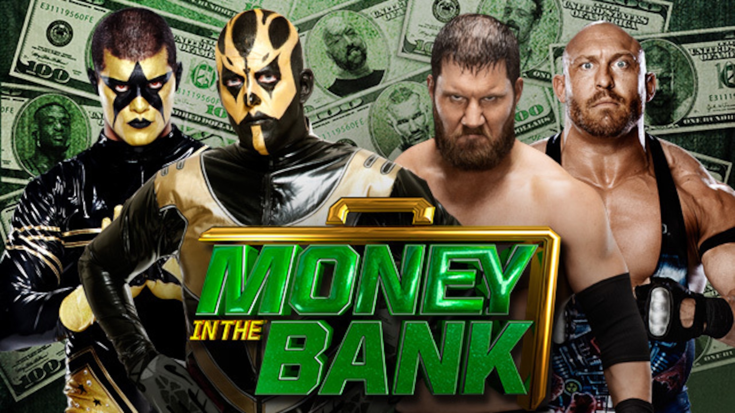 Stardust and Goldust vs. Rybaxel