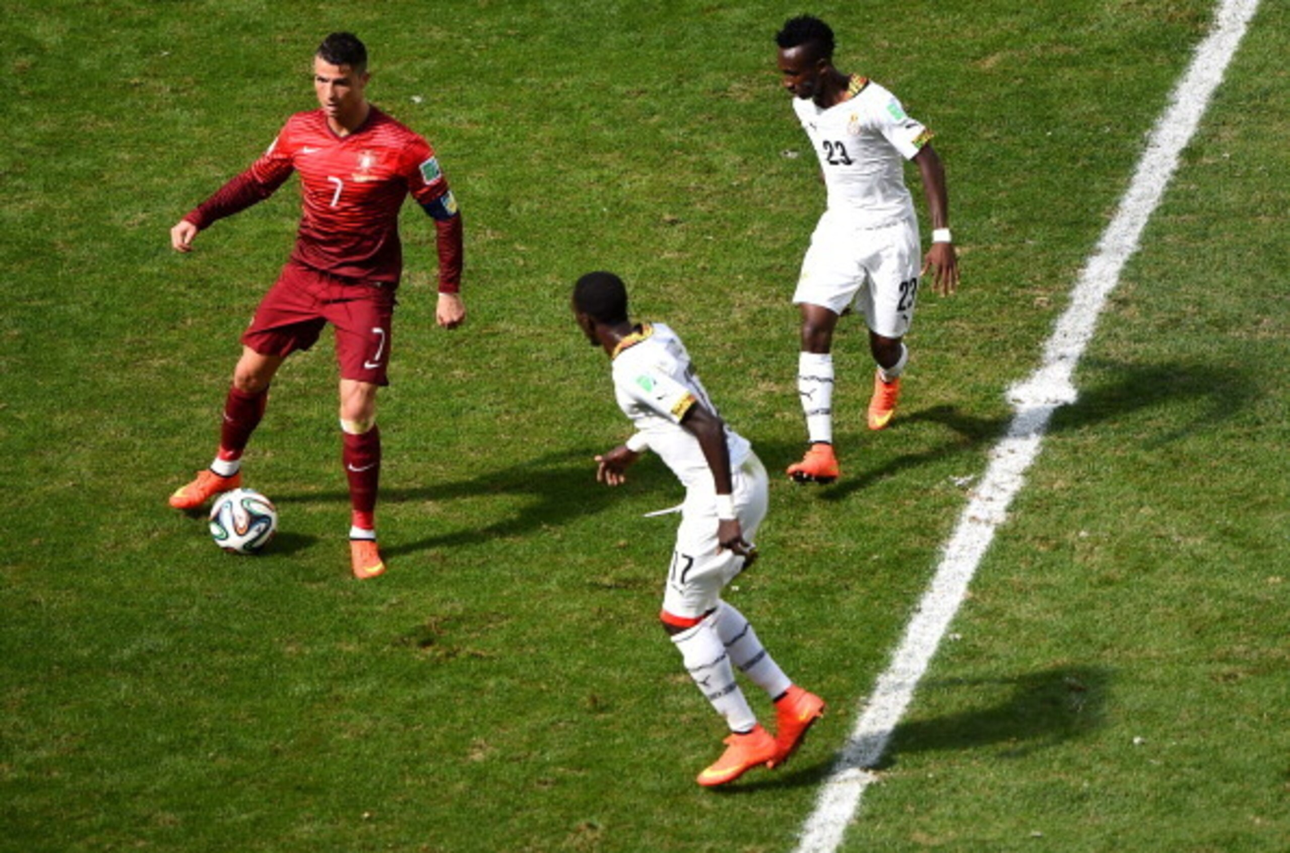 Ronaldo's goal against Ghana in Brasilia opened a pressure valve for the Americans in Recife.