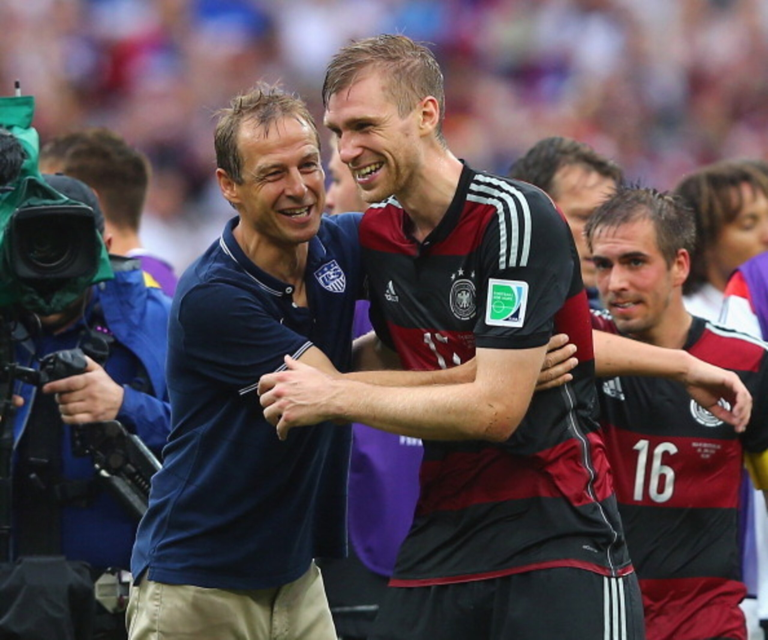 It was all hugs afterward for Klinsmann, but no one gave less than their best in the USA-Germany match.