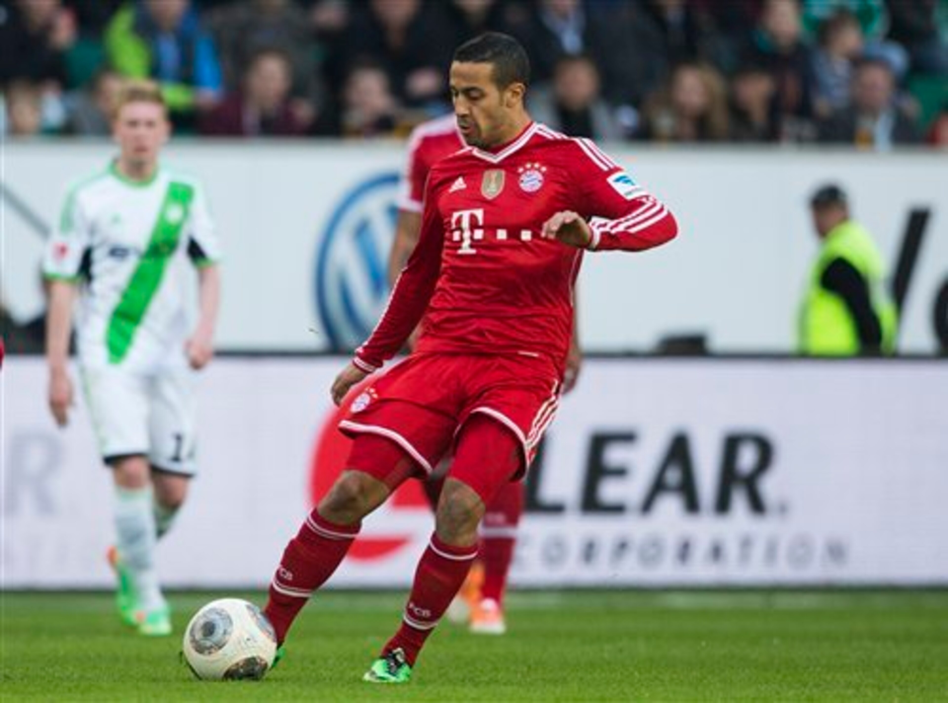 Thiago pulls the strings for Bayern.