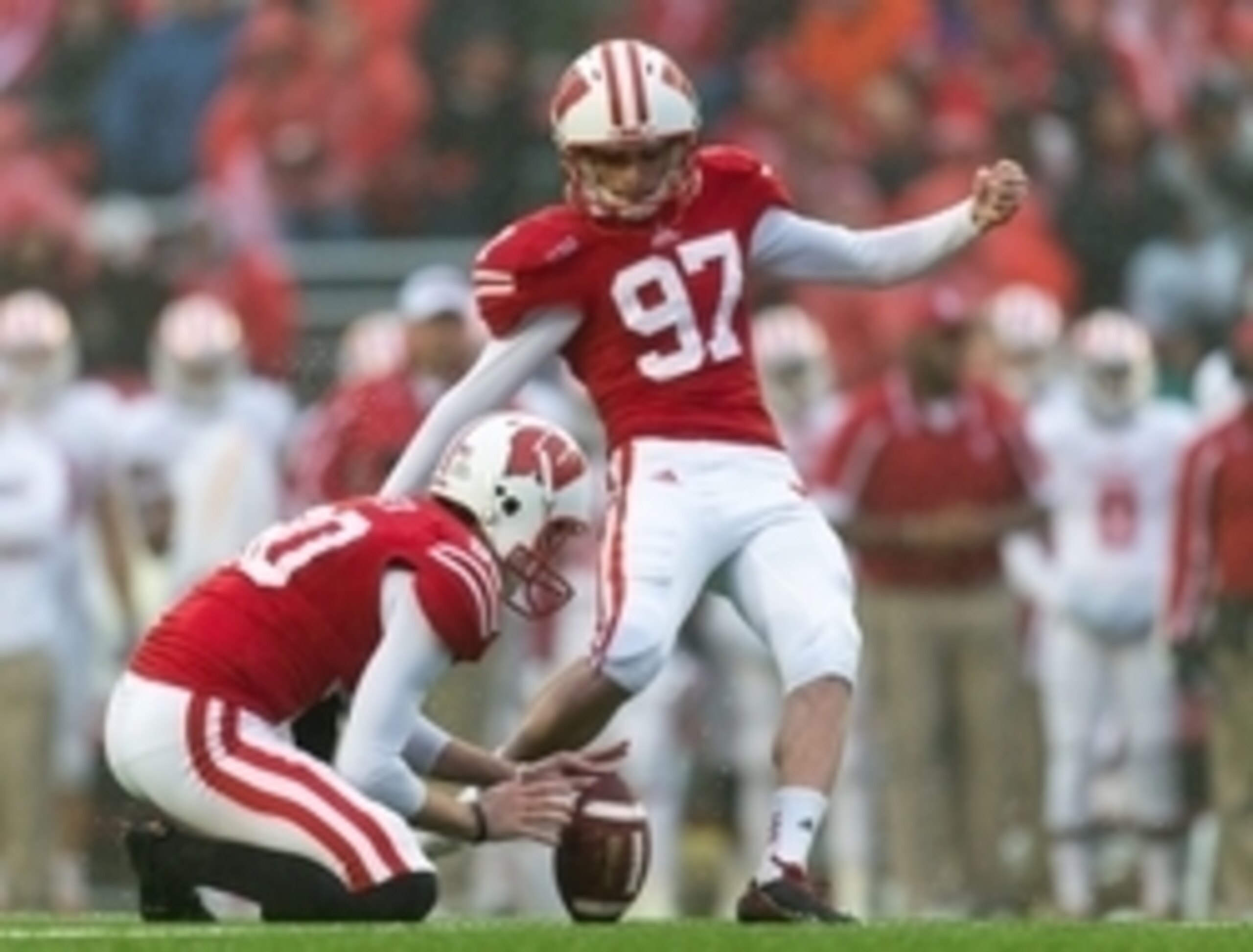 Jack Russell will hope to keep his job after an underwhelming first two seasons as a Badger.