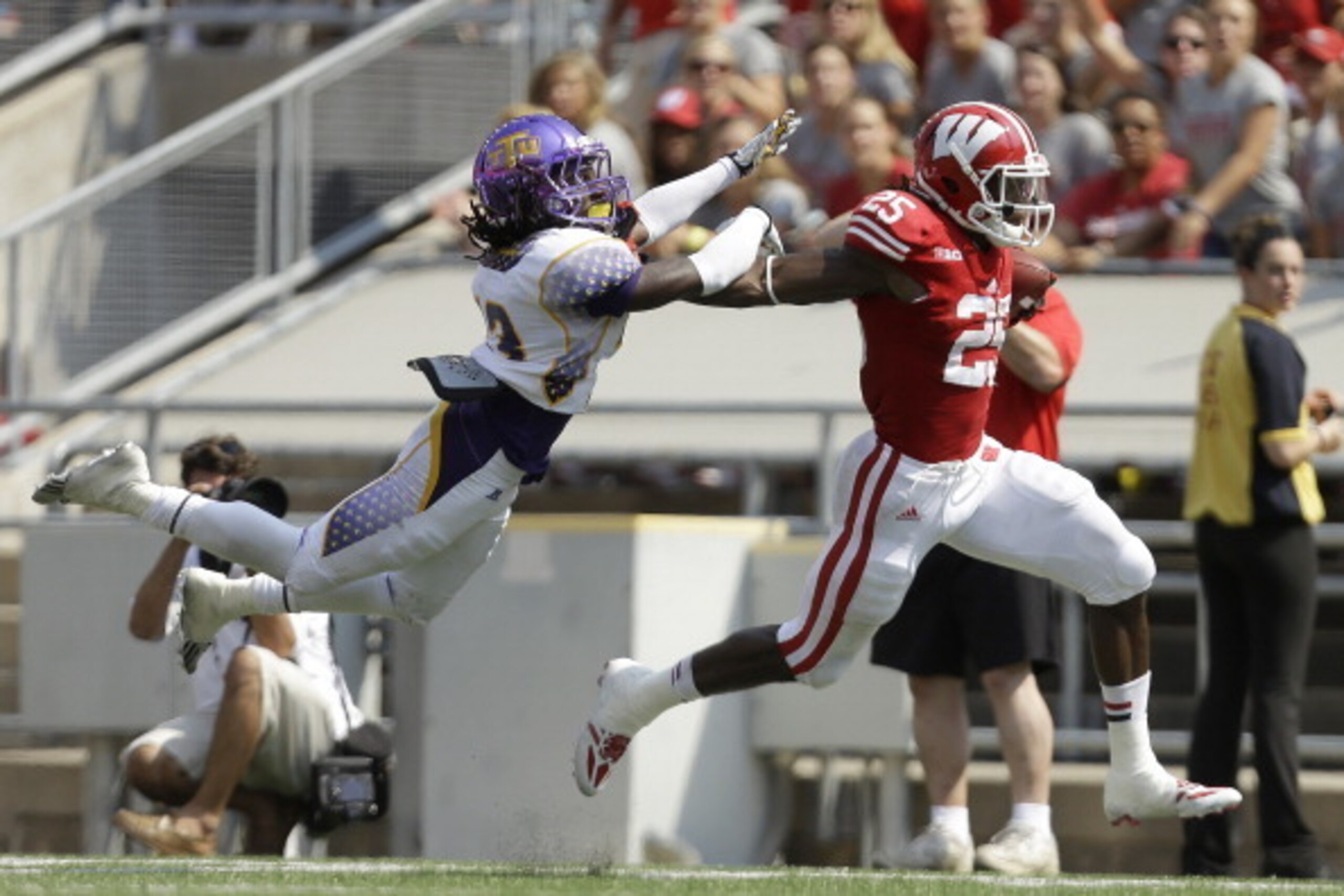 Melvin Gordon and Corey Clement lead arguably the strongest tandem of backs in the country.