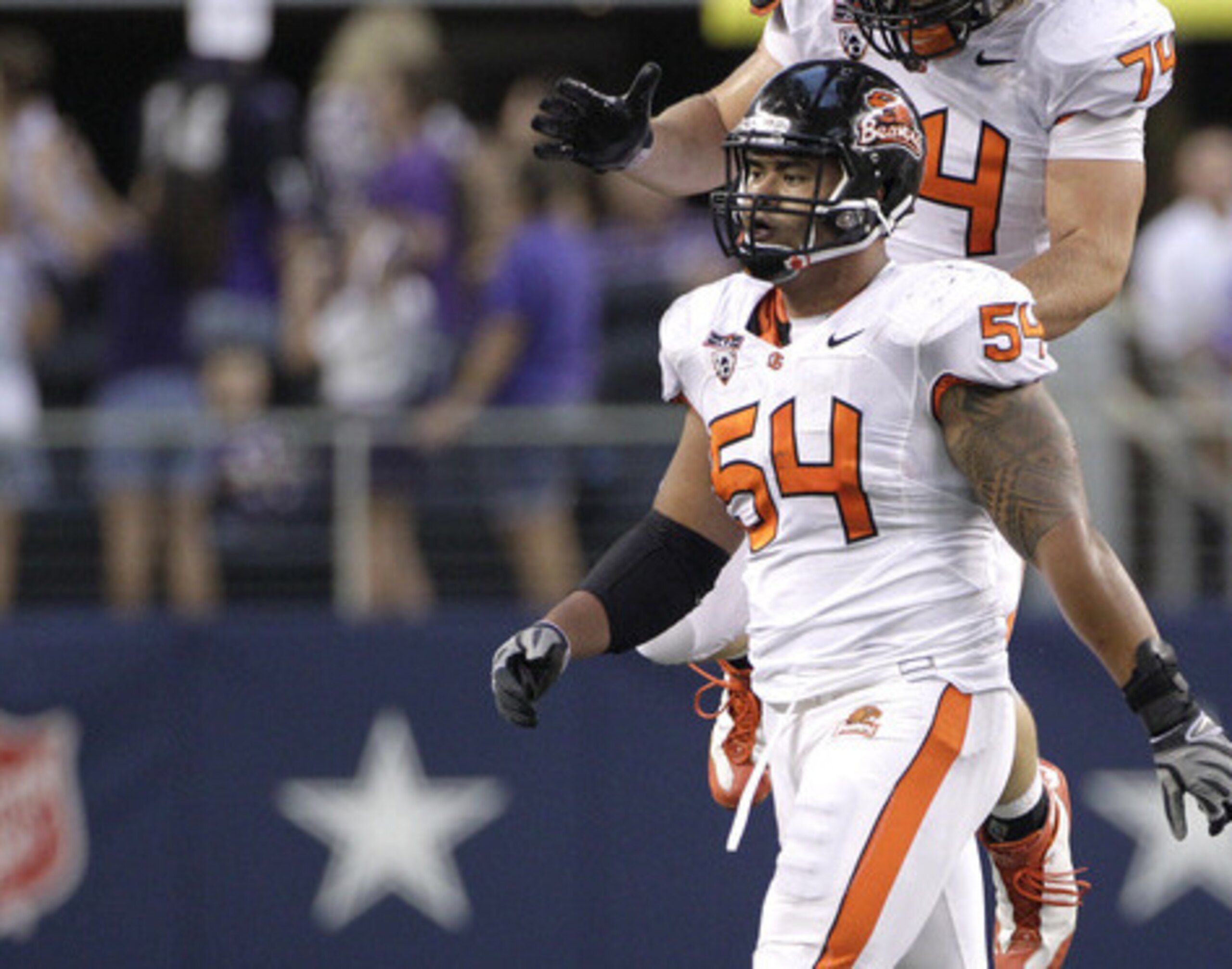 Oregon State was hoping SImi Kuli would turn out more like this guy, Stephen Paea.
