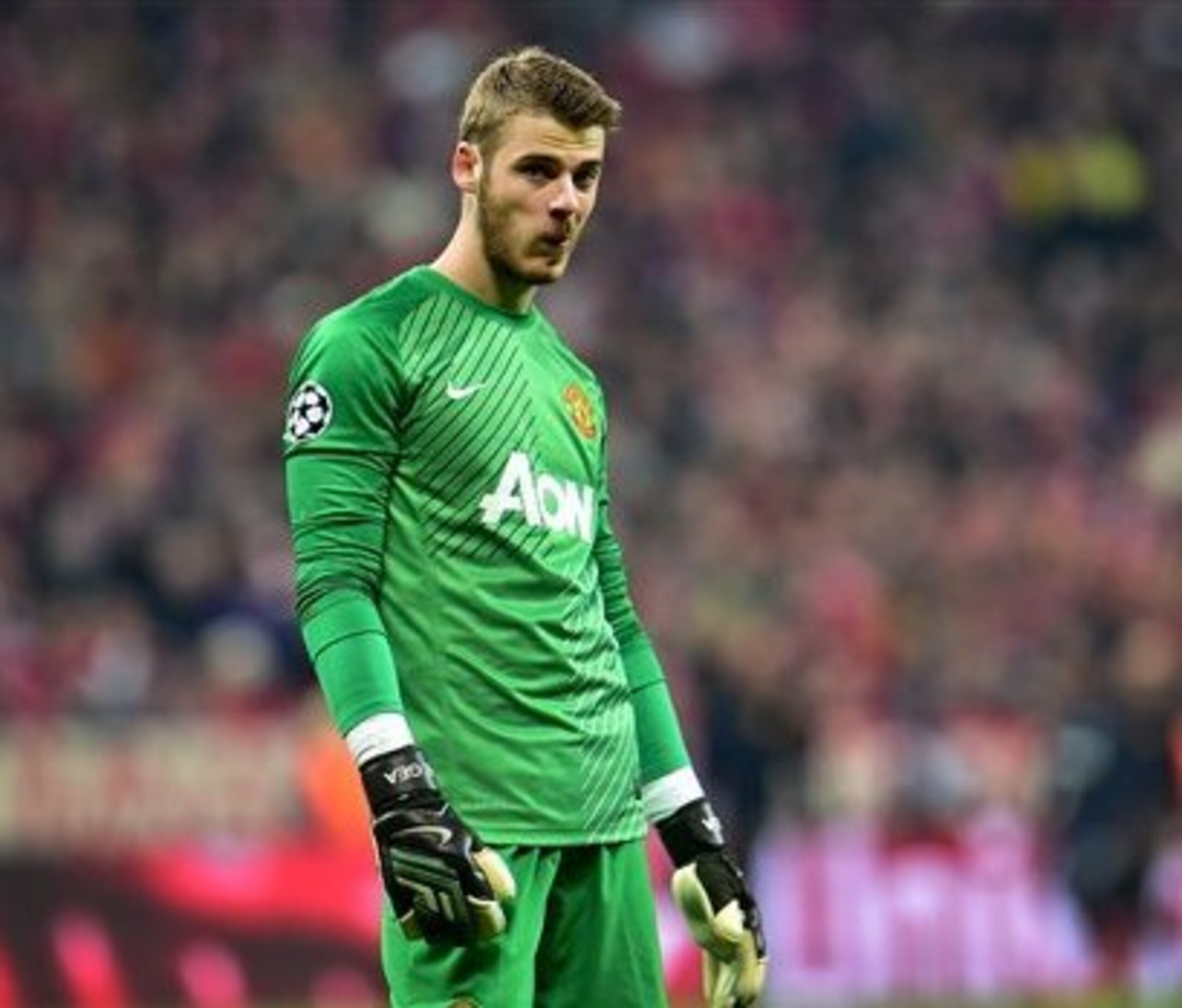 De Gea has his sights set on the No 1 shirt.