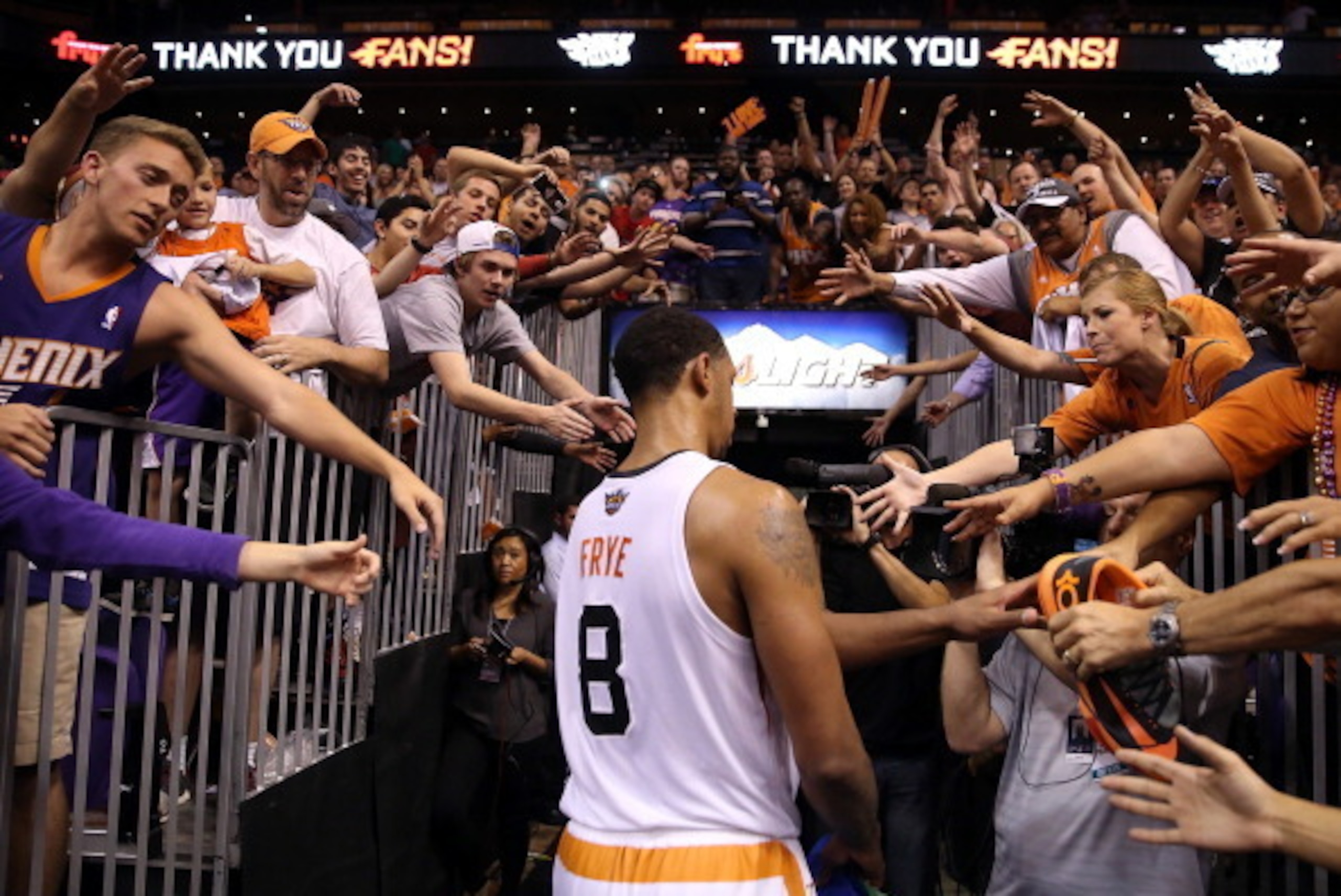 Channing Frye could be lethal playing with Stephen Curry.