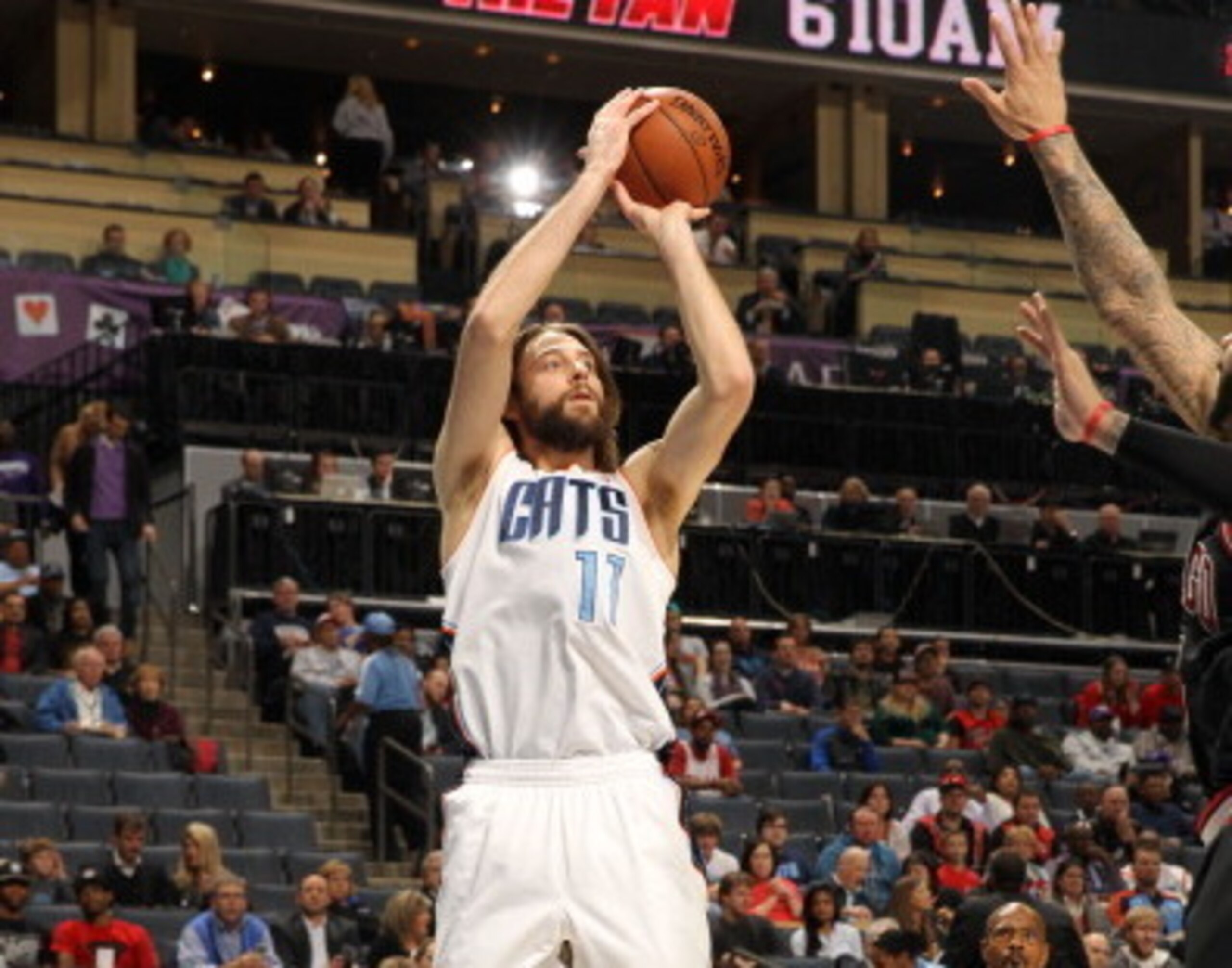 Josh McRoberts is a consistent shooter who could space the floor from the power forward position.