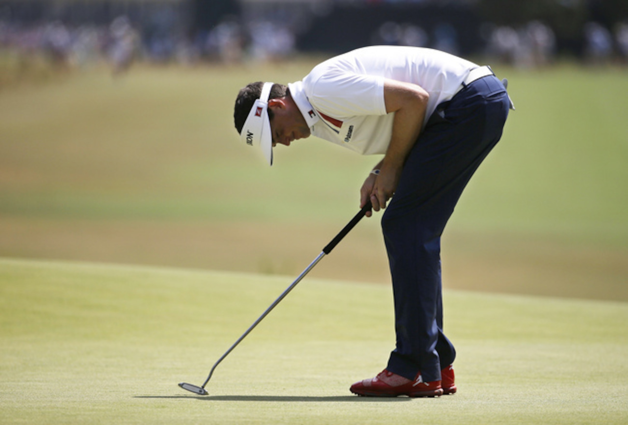 Keegan Bradley's putting remains suspect.