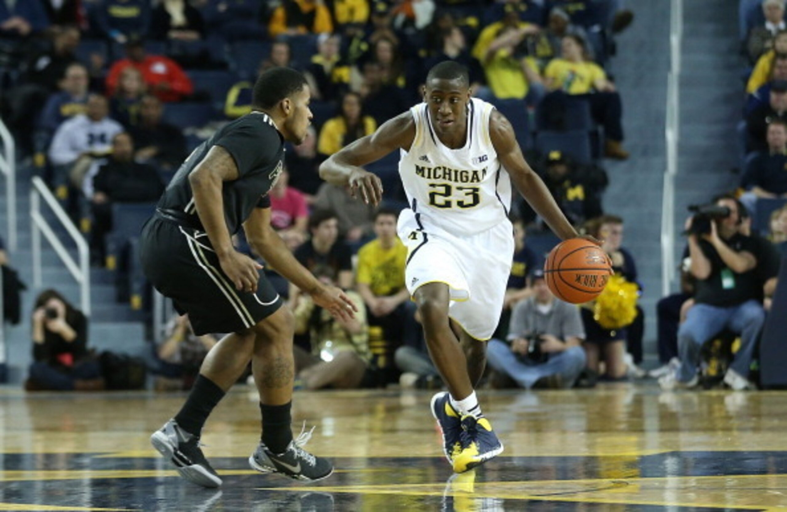 Draft experts have their eyes on Caris LeVert, Michigan's next likely first-rounder.