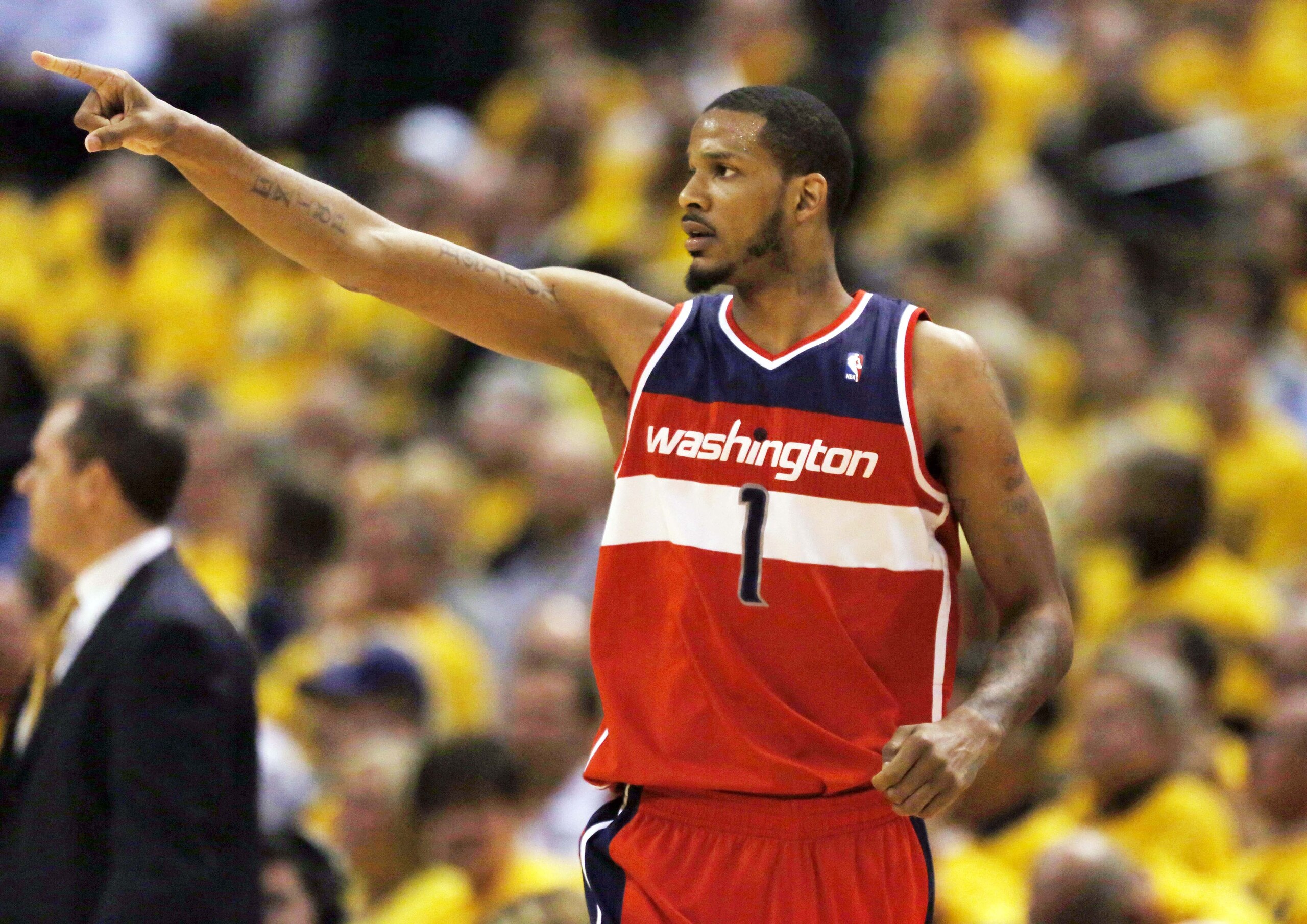 Trevor Ariza was instrumental in the rise of the Washington Wizards last season.