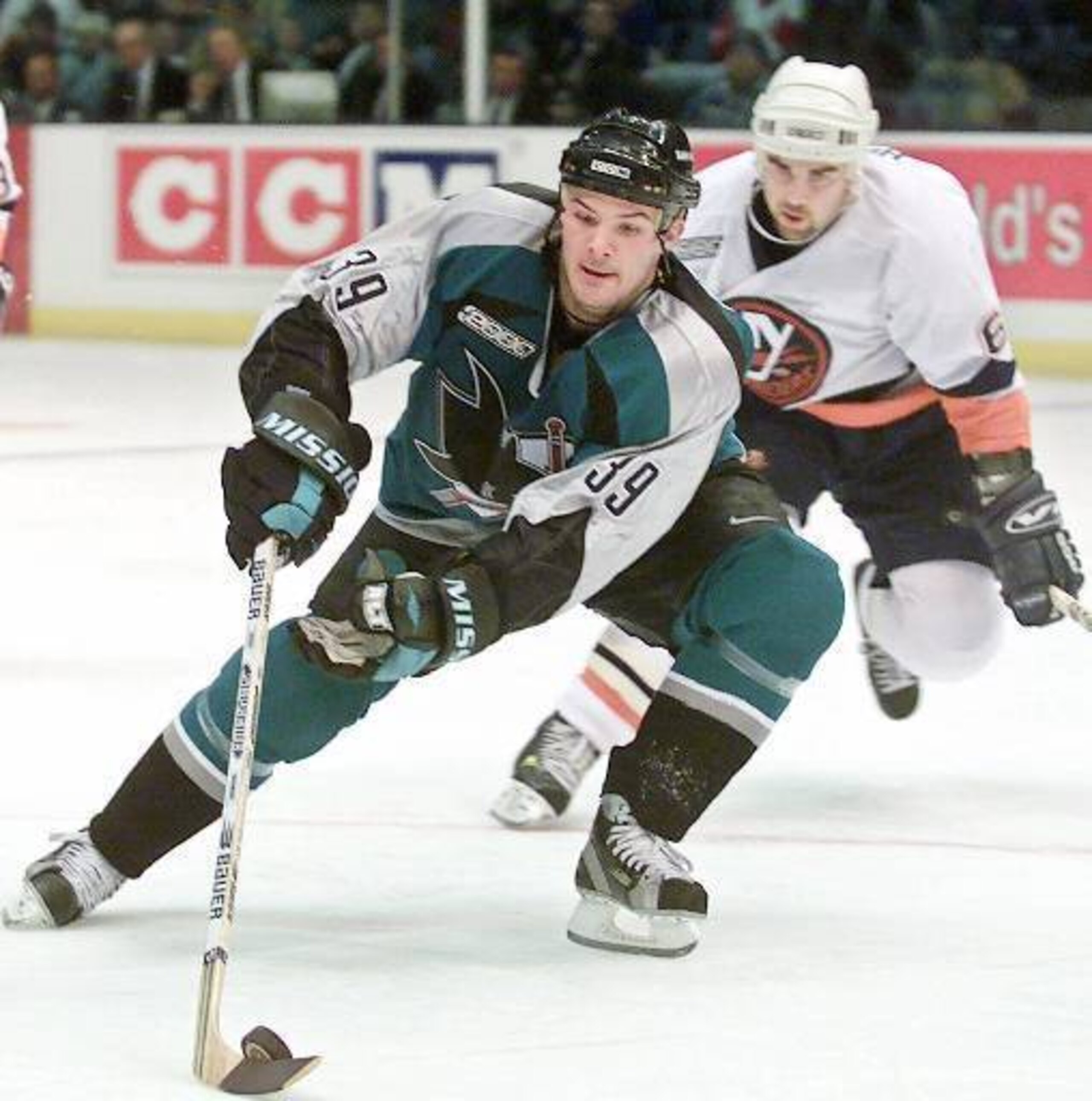Jeff Friesen became a steady forward for San Jose.