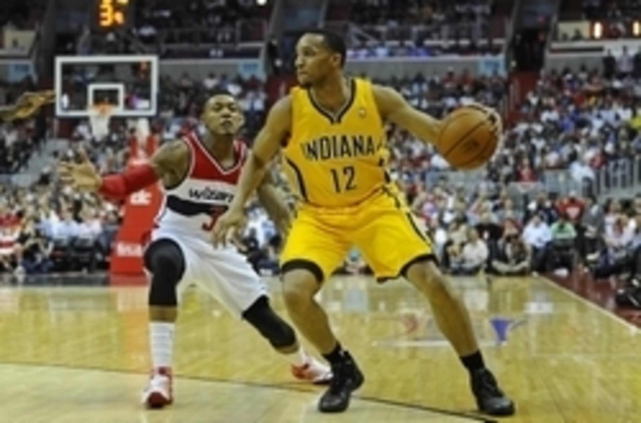 Because Evan Turner played limited minutes with the Indiana Pacers once he was traded from Philadelphia, his value won't be as high in free agency and would be an affordable option for the Wizards, should Trevor Ariza land with another team.
