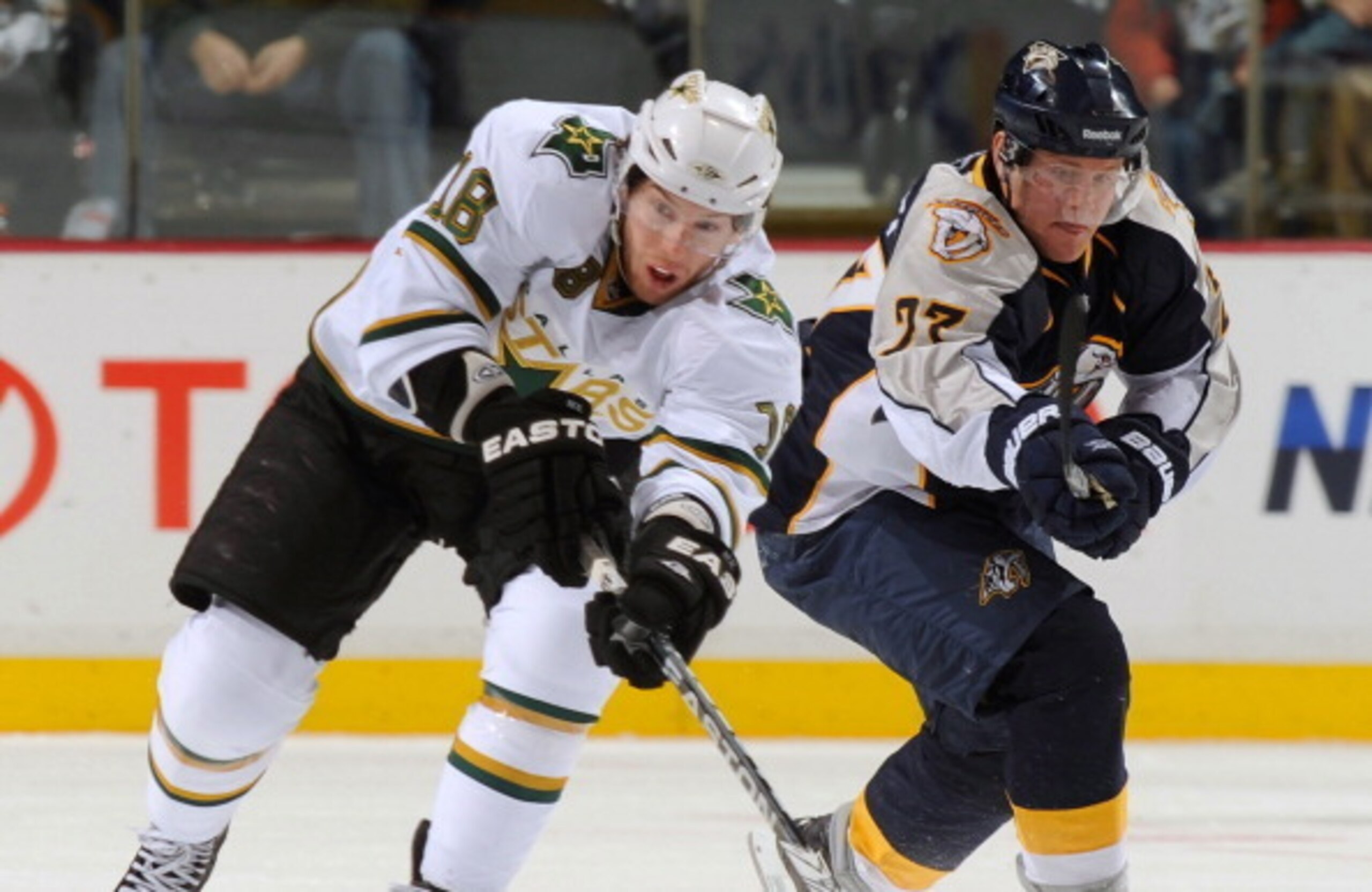 James Neal and Patric Hornqvist (2010)