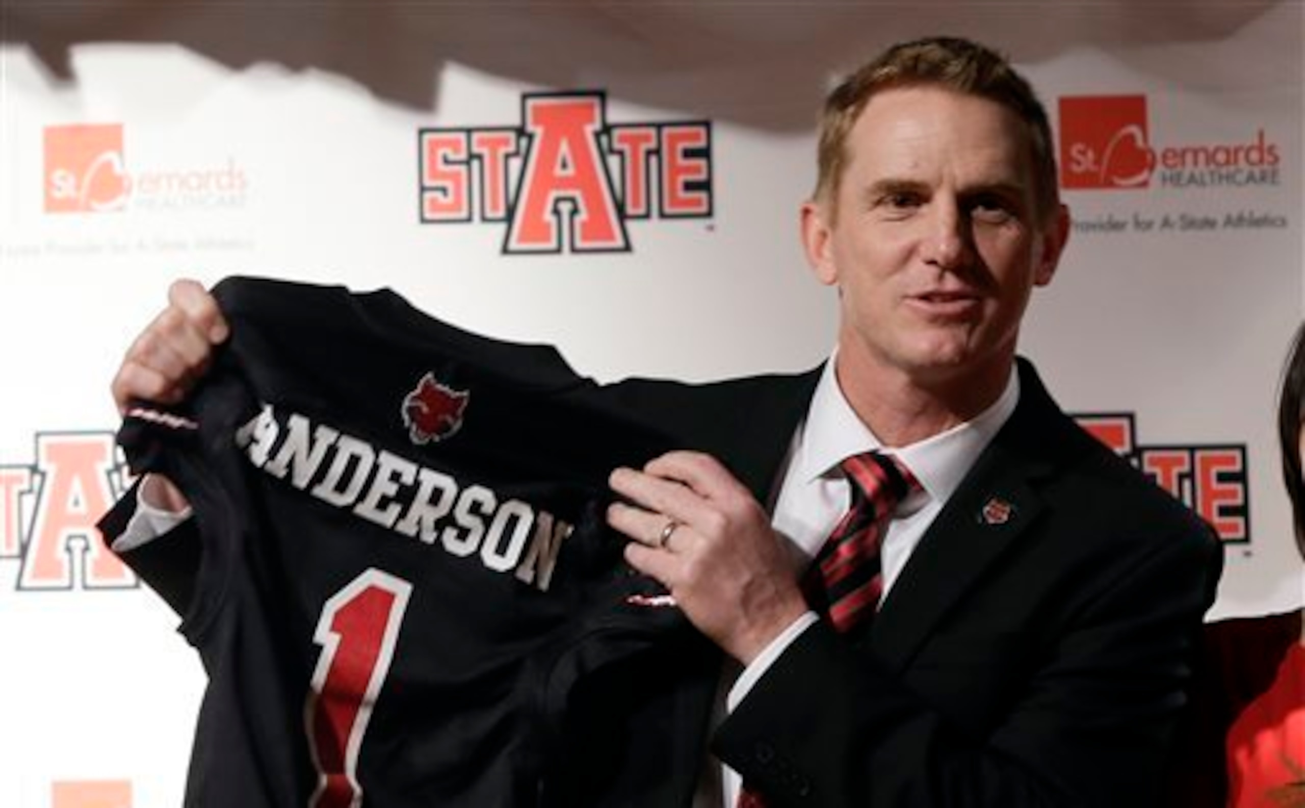 Blake Anderson is Arkansas State's fifth coach in as many seasons.