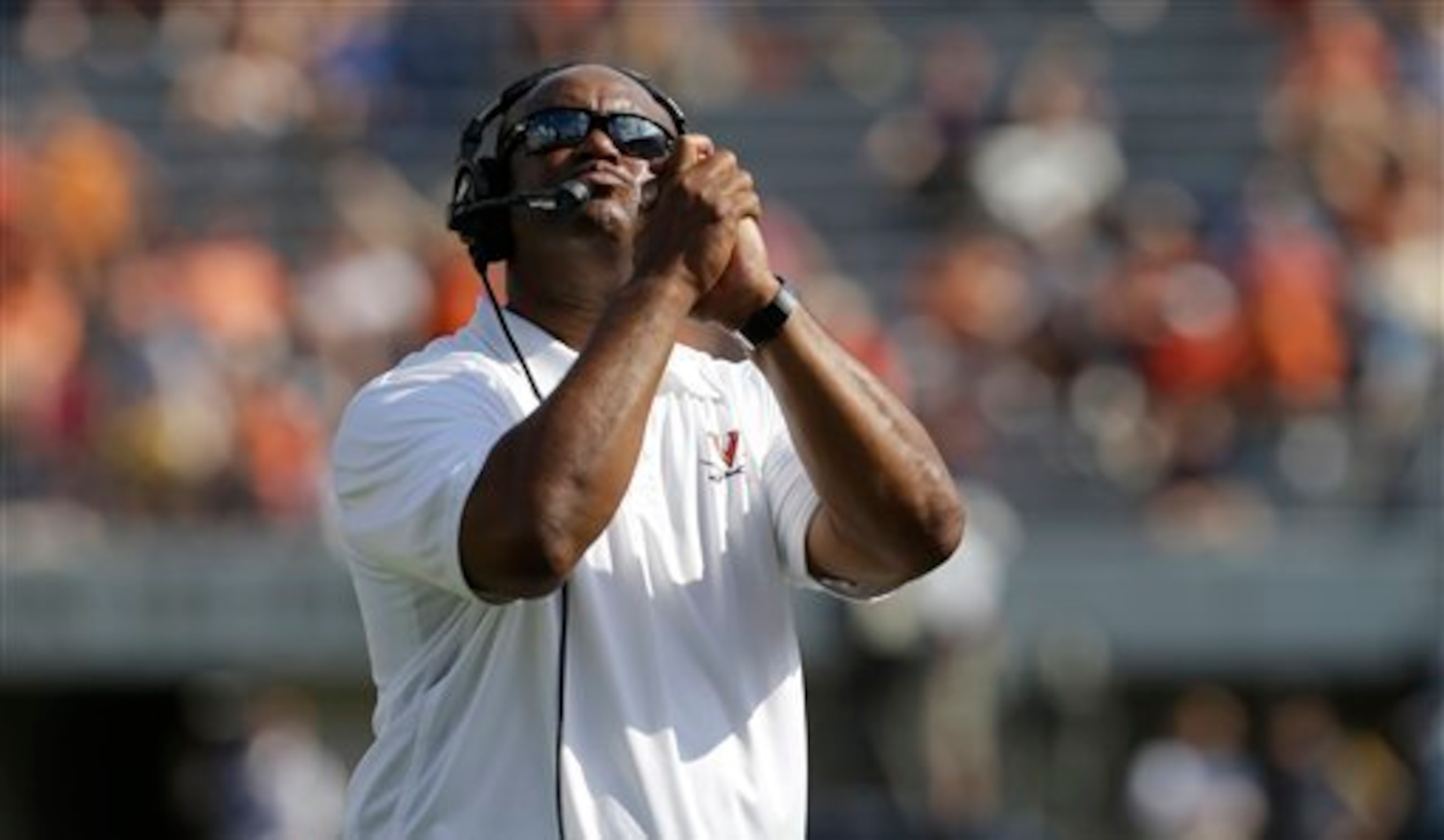 Mike London needs to show real improvement to keep his job at Virginia this fall.