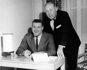 Red Hickey, with Monte Stickles.