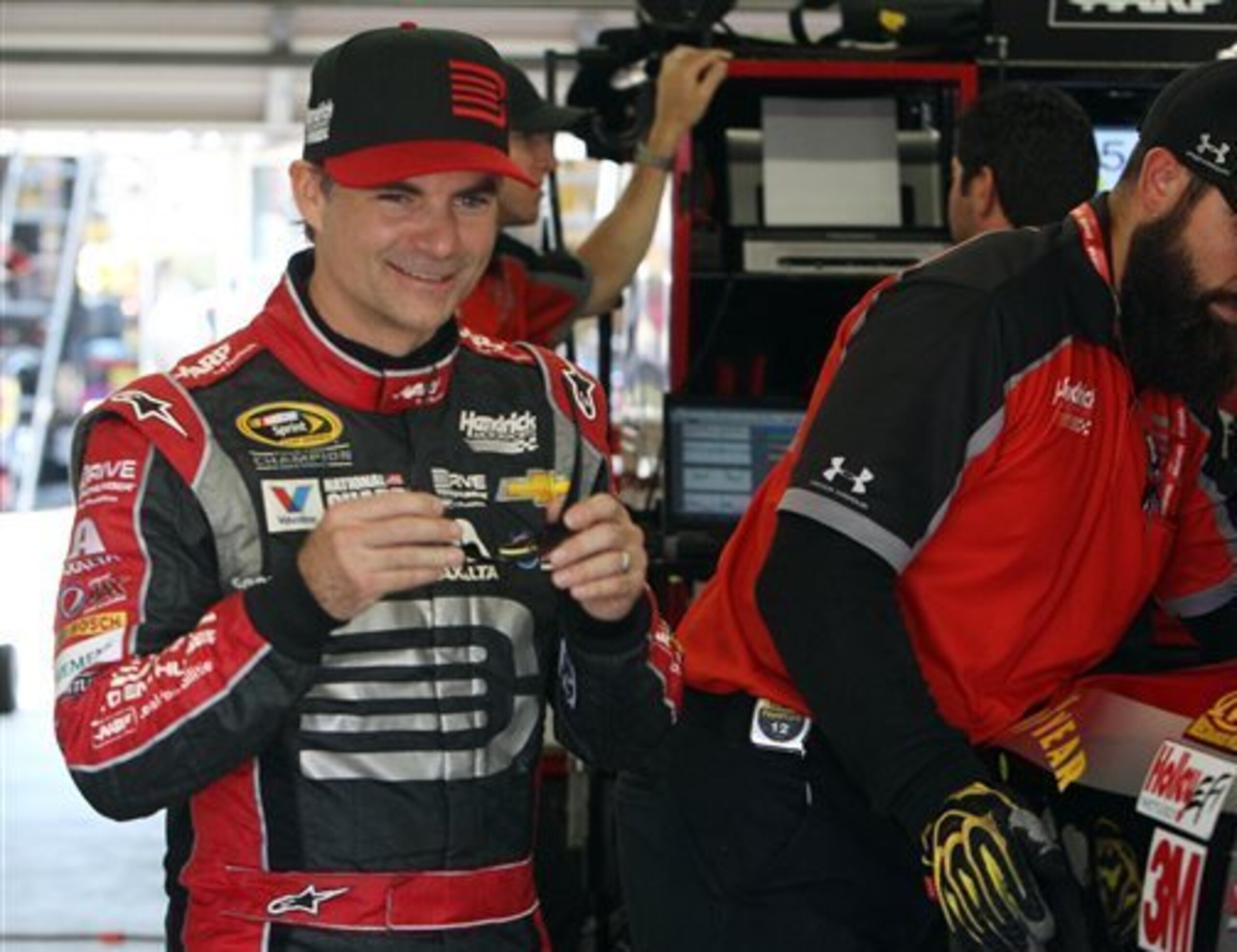 Little by little, Jeff Gordon has found lots of reasons to smile this season.
