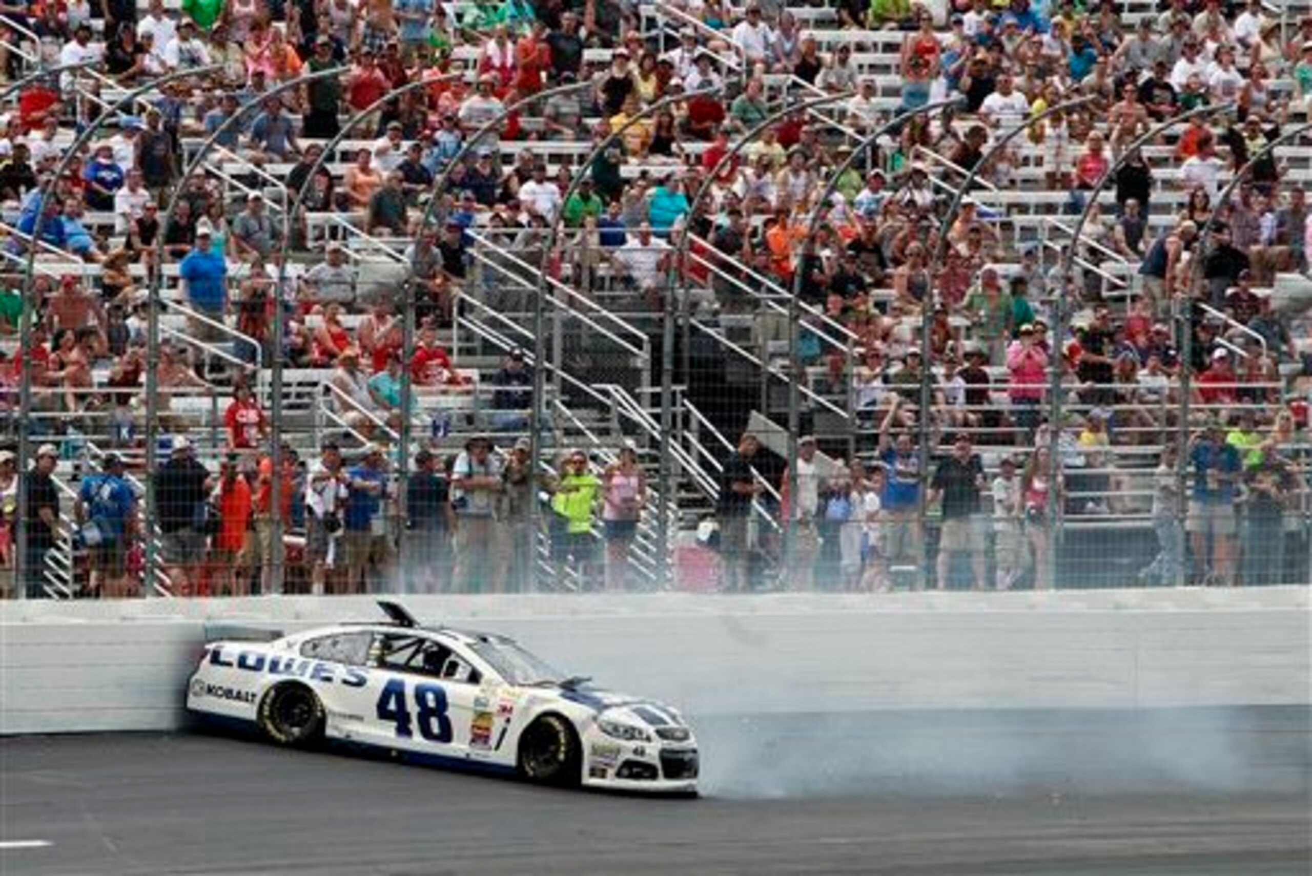 It's never a good thing to wreck out of two races in a row, no matter who you are.