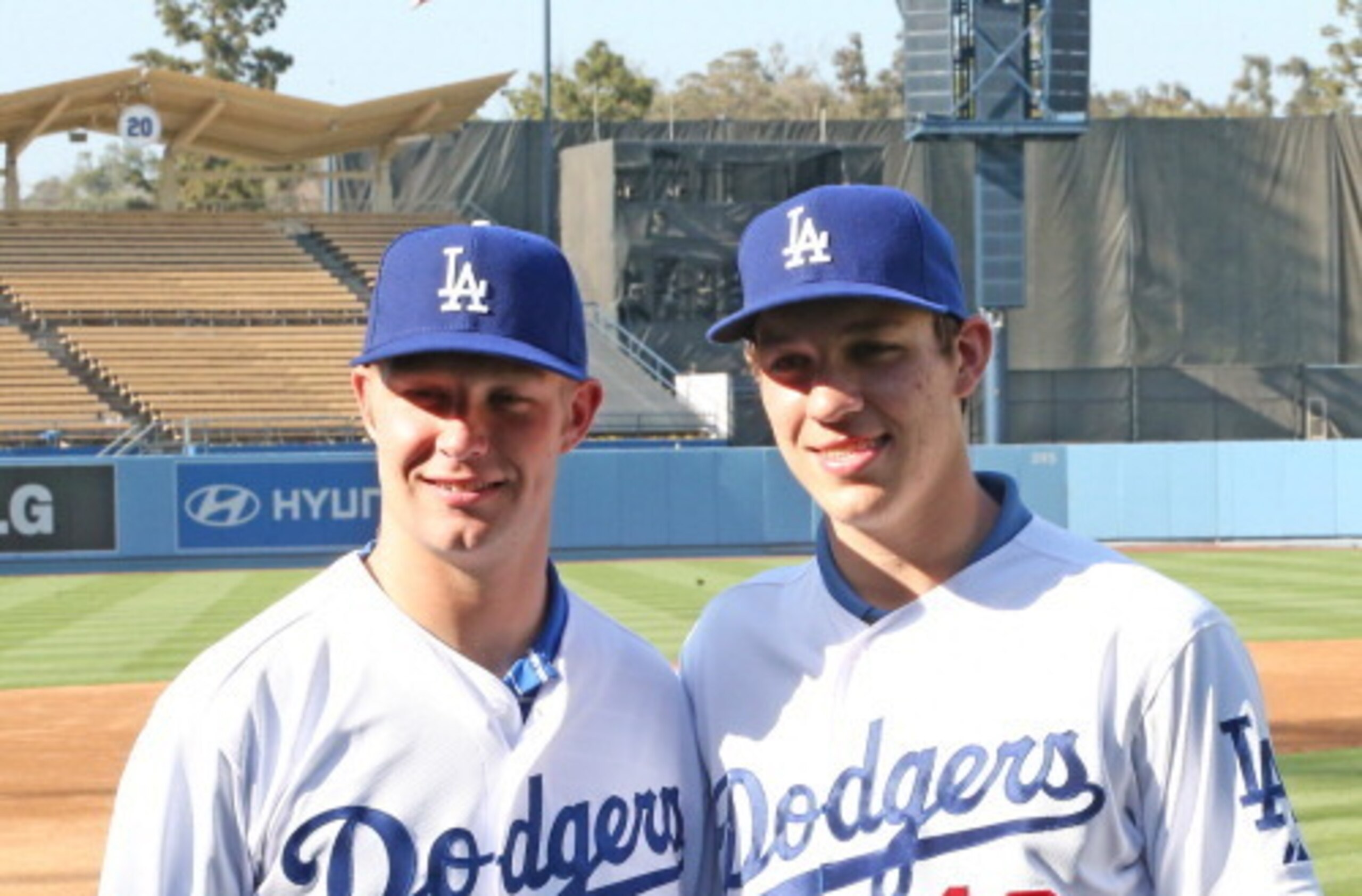 Anderson, left, with Tom Windle