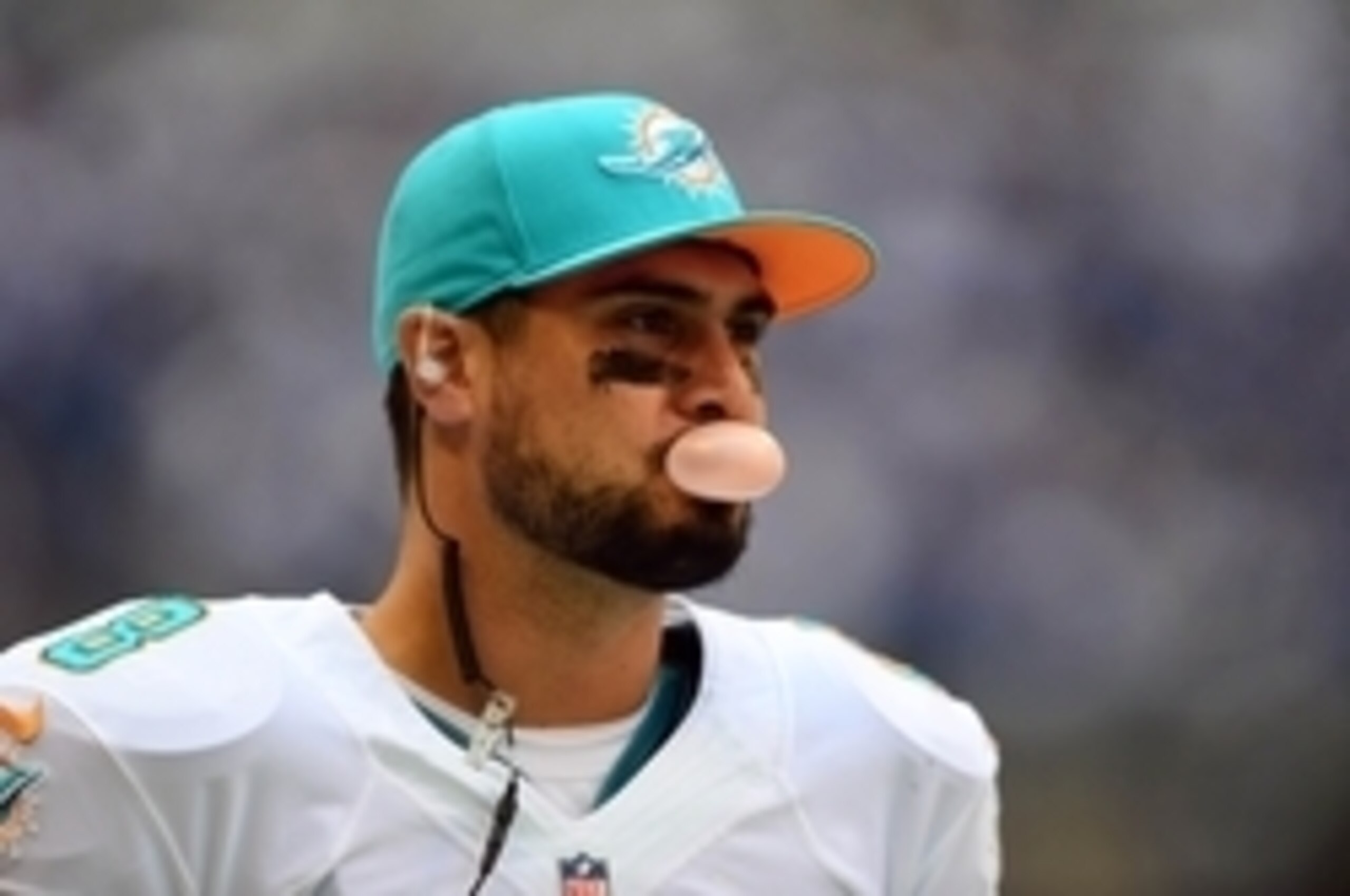 The Dolphins are paying Matt Moore quite a bit of money to blow bubbles on the sidelines. The Dolphins are paying Matt Moore quite a bit of money to blow bubbles on the sidelines.