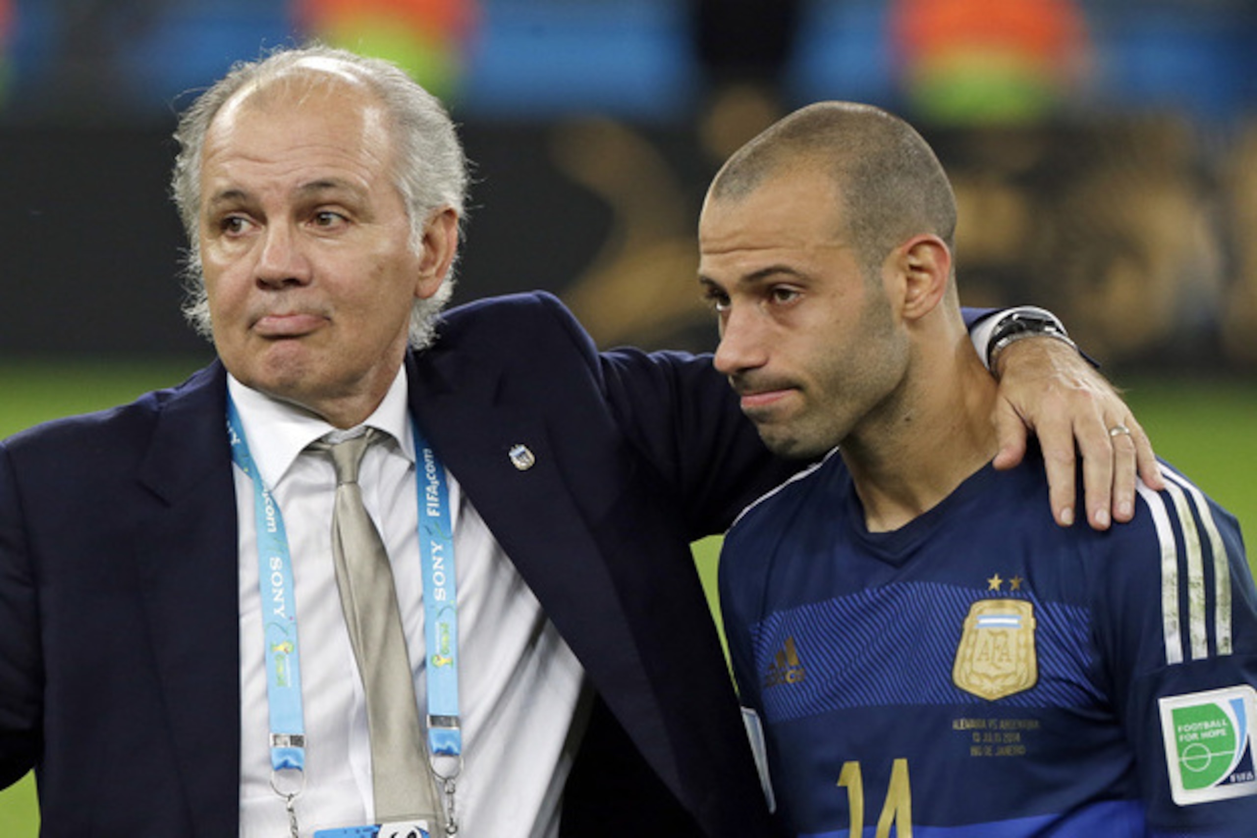 Javier Mascherano showed immaculate leadership qualities throughout the World Cup tournament.