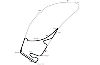 The revised circuit, overlaid on the original.