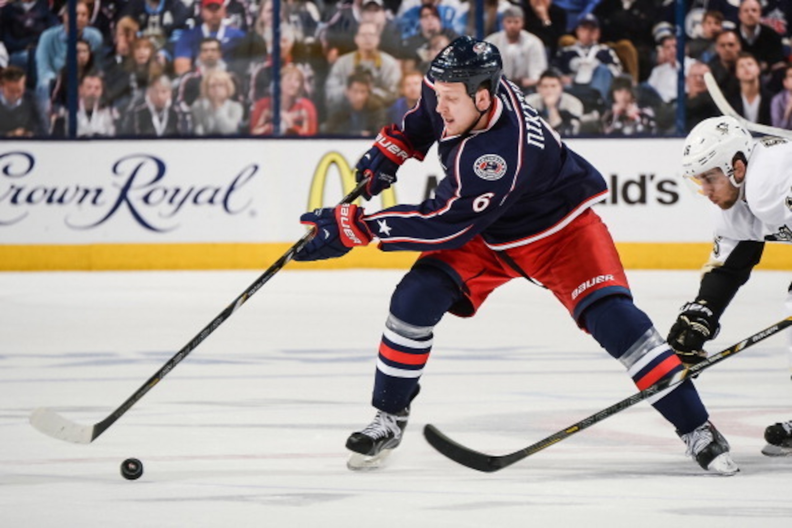 Nikitin is a bottom pairing defender that should add some depth to the Oilers blue line. Nikitin is a bottom pairing defender that should add some depth to the Oilers blue line.