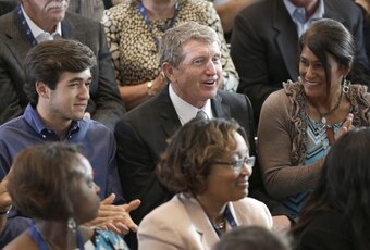 Bill Elliott learns of his selection into the NASCAR Hall of Fame.