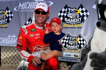 Kevin and Keelan Harvick