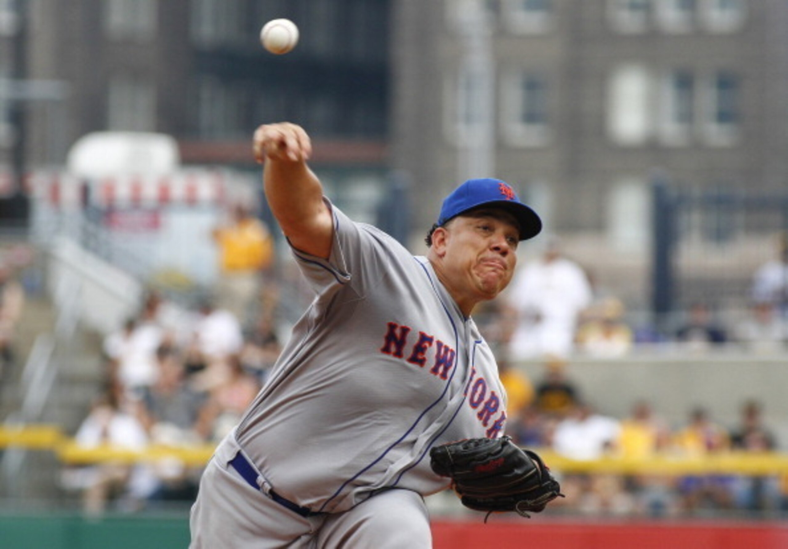 Loaded with young pitching, the Mets are shopping veteran Bartolo Colon.
