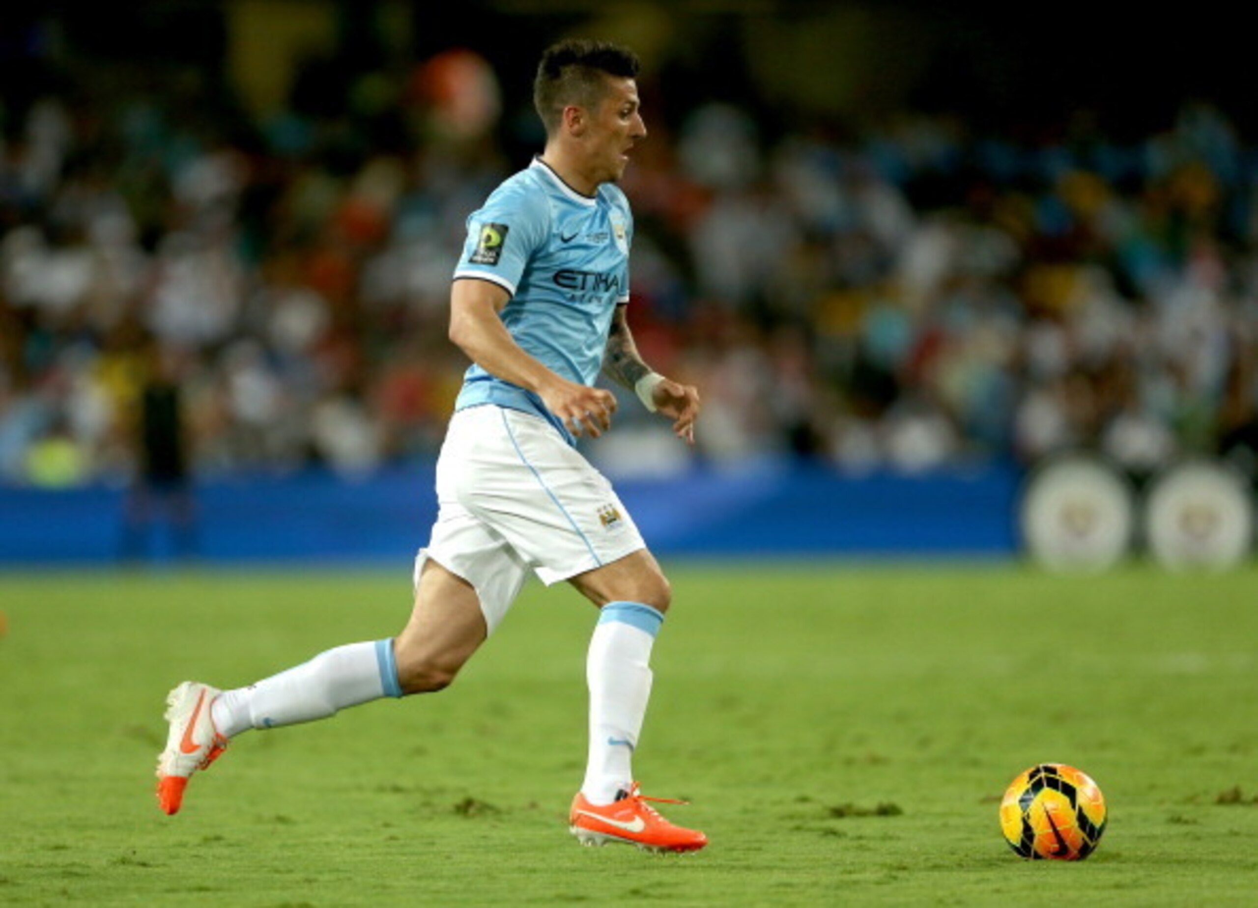Can Jovetic play any significant role for City in 2014-15?