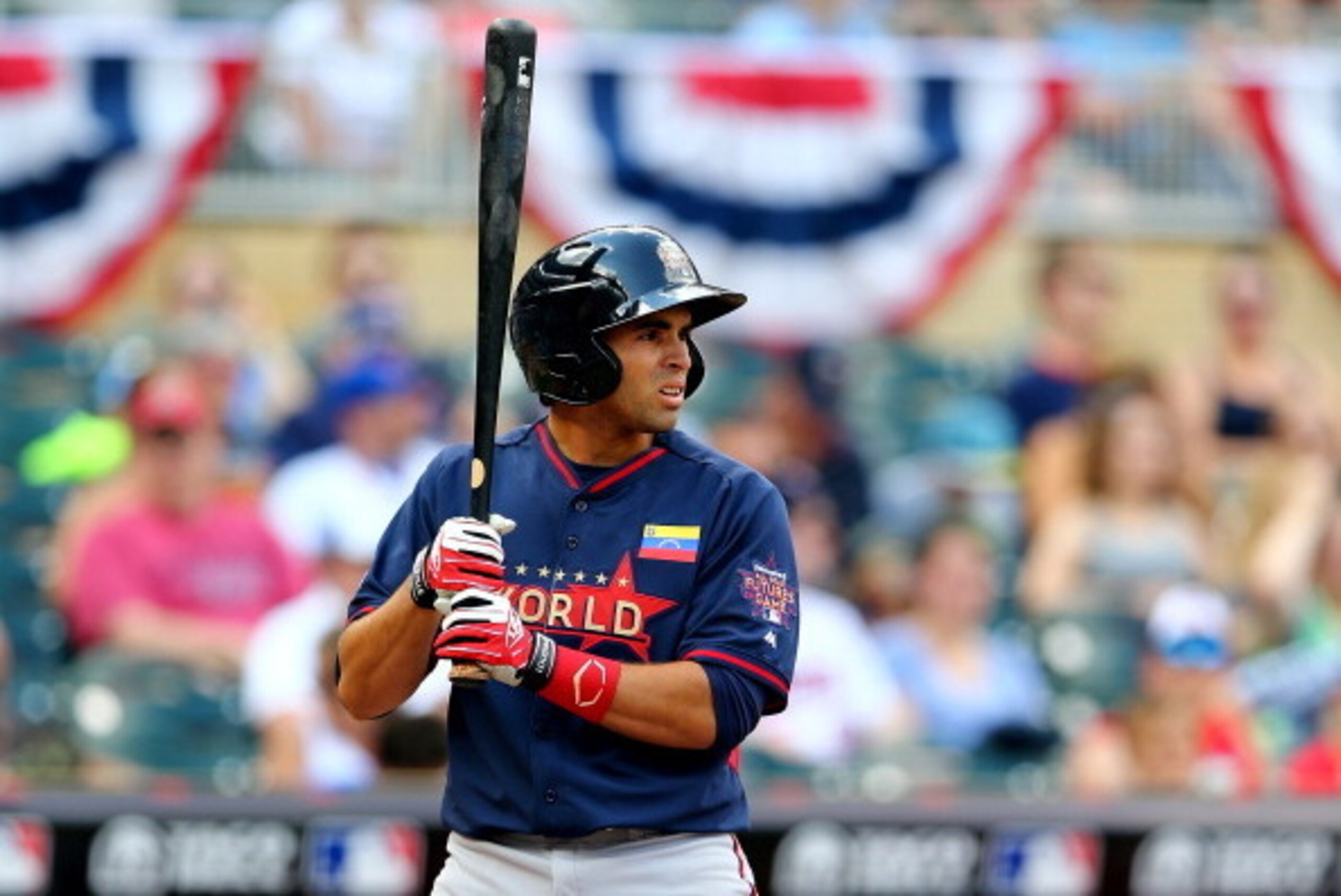 Jose Peraza (Braves) is hitting up a storm in Double-A.