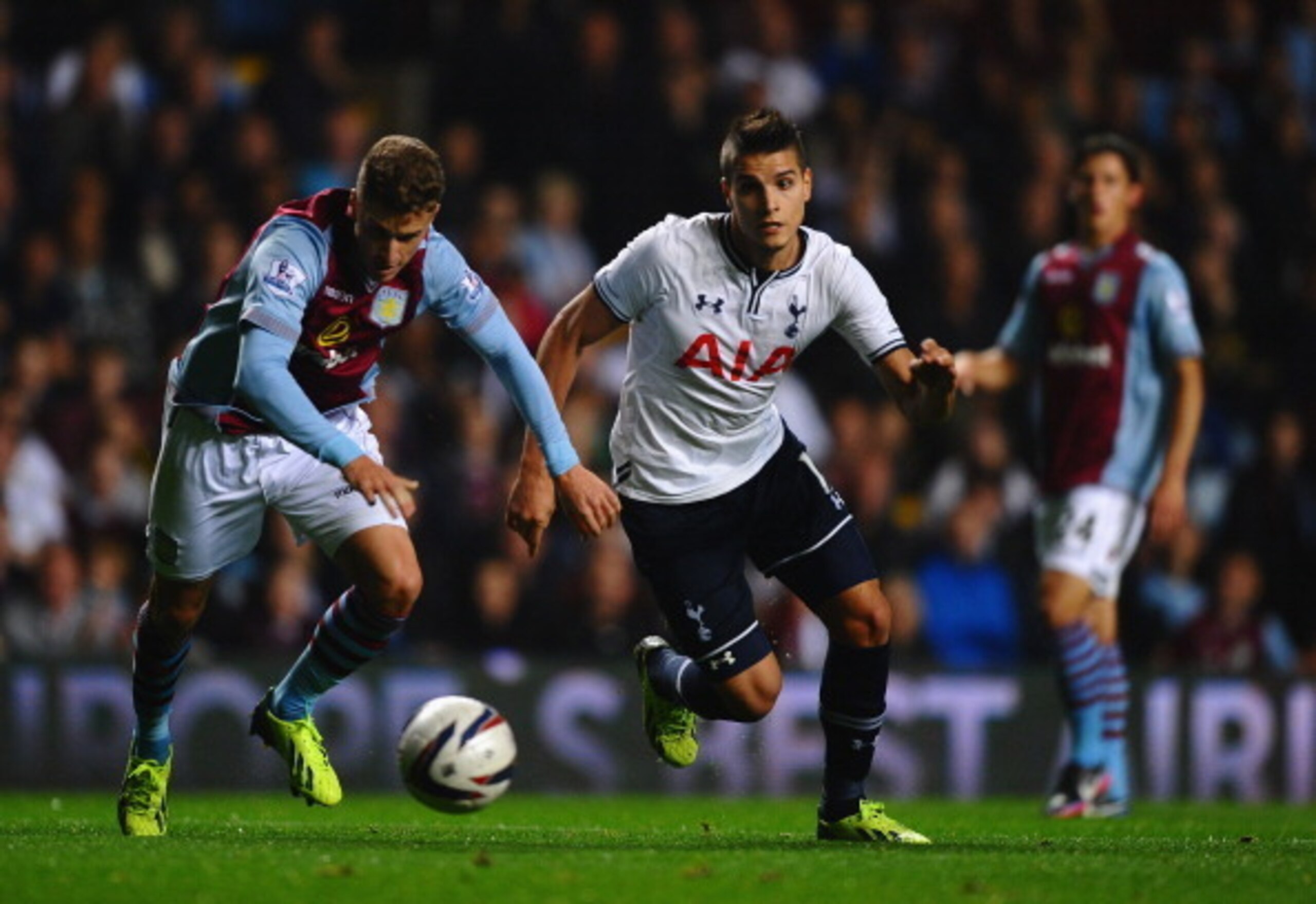 Erik Lamela is looking to repay the big transfer fee Spurs spent on him a year ago. Erik Lamela is looking to repay the big transfer fee Spurs spent on him a year ago.