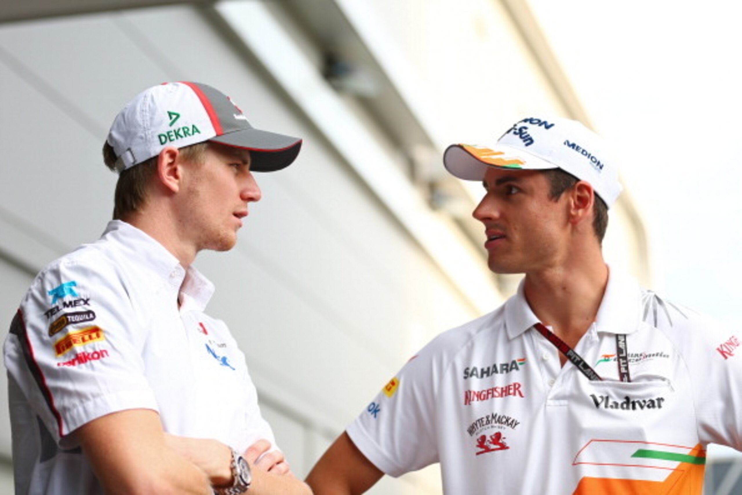 Nico Hulkenberg and Adrian Sutil.