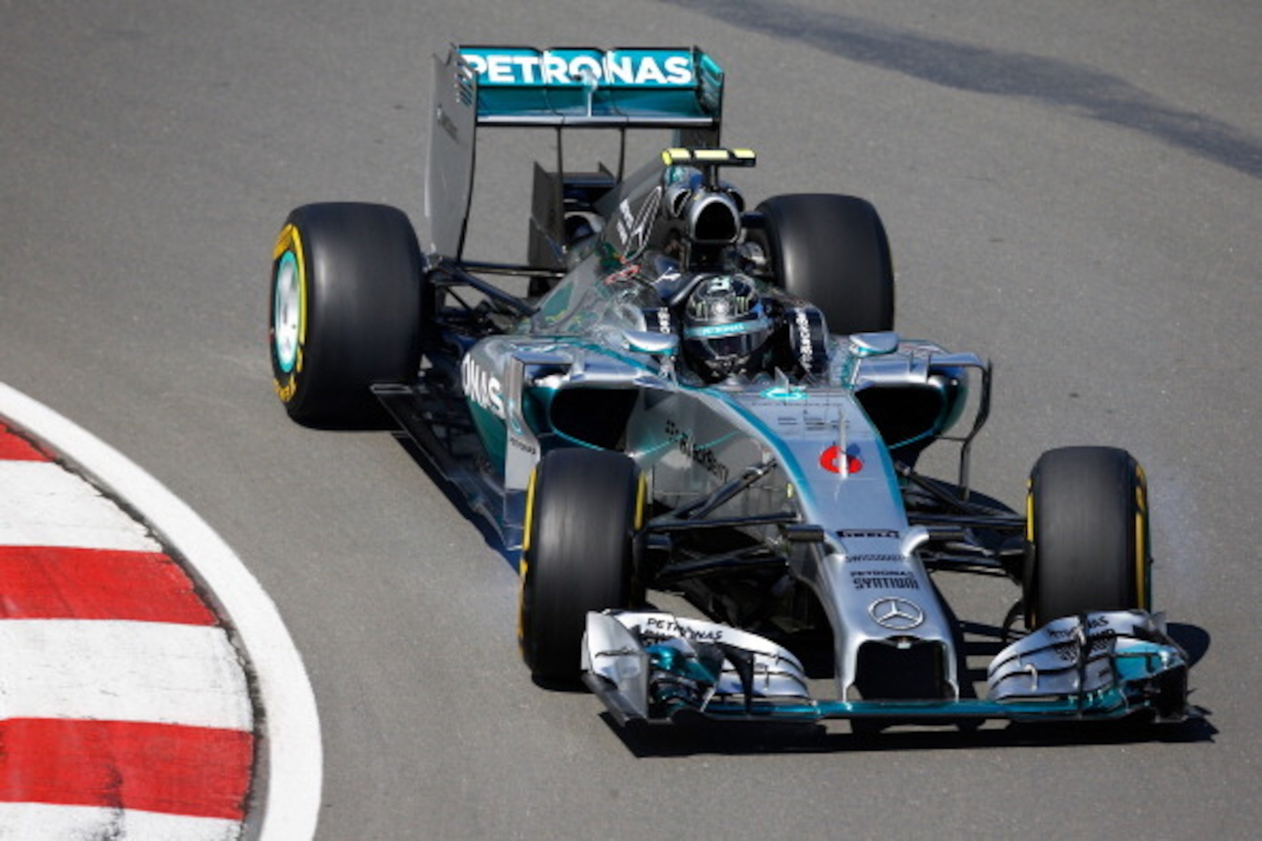Rosberg at the 2014 Canadian Grand Prix.